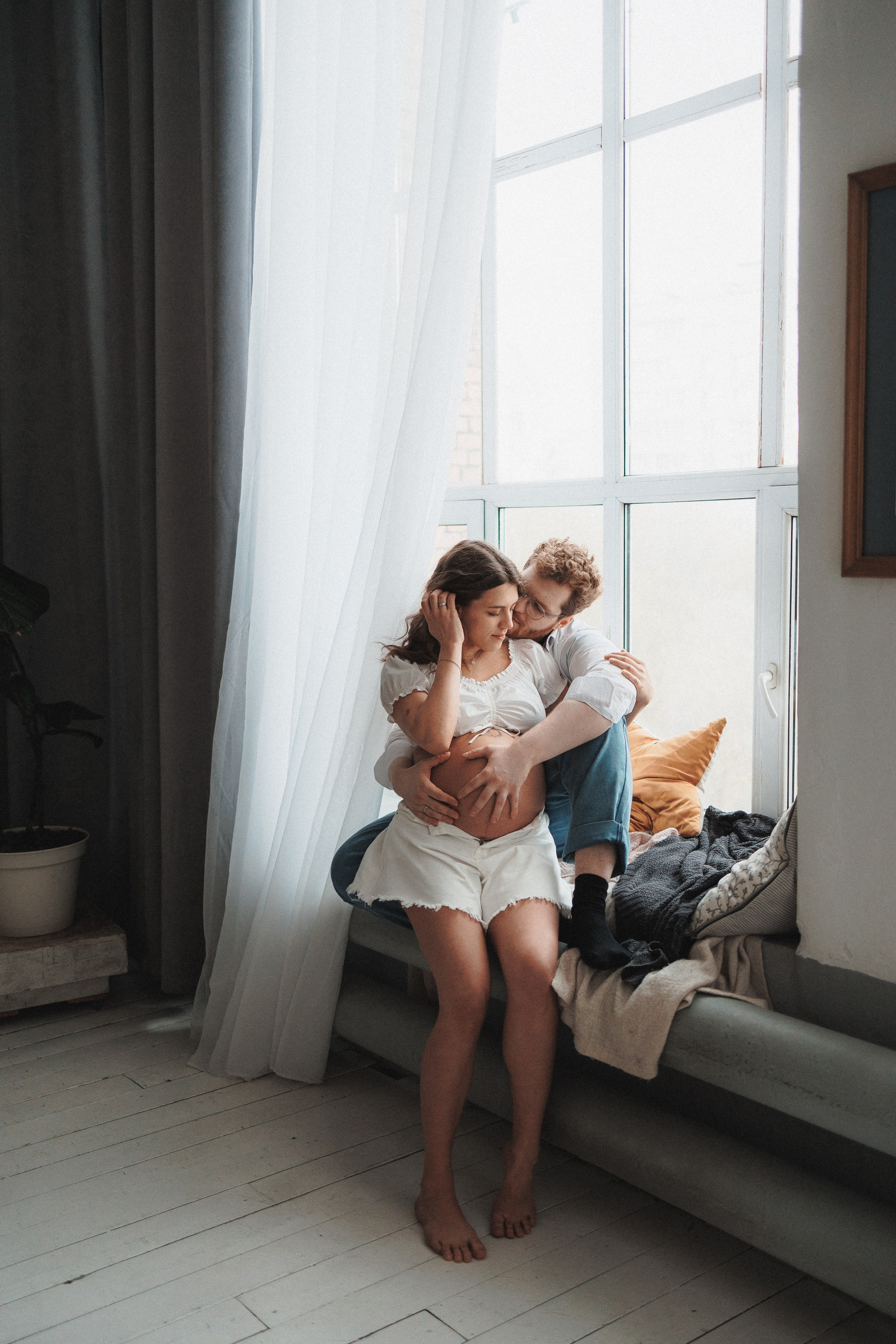 Любовь — это когда ты под сердцем носишь его ребенка. Фотограф Москва Светлана Кирюшина