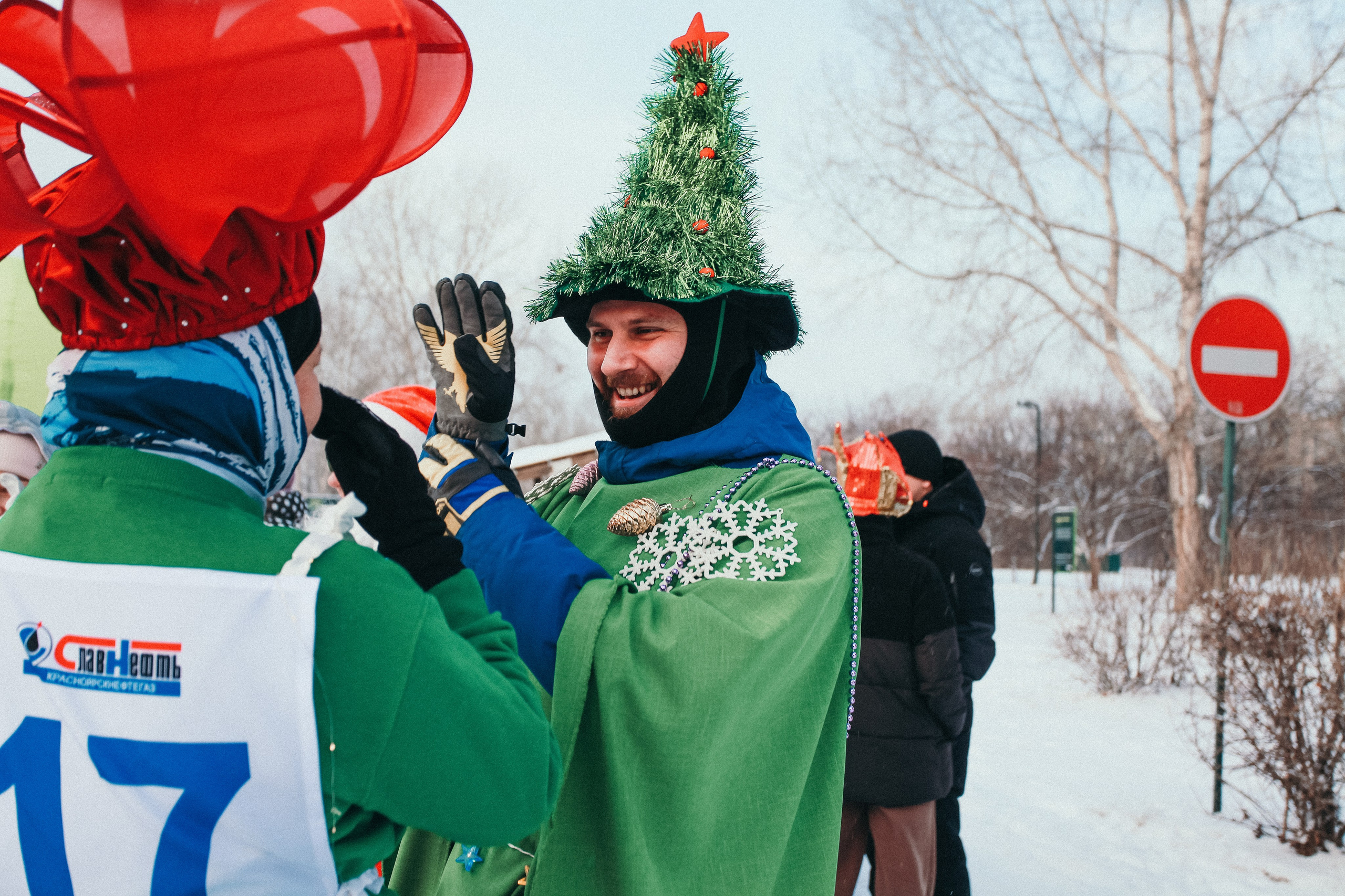 НГ Марафон Славнефть. Фотограф Дарья Локотко в Красноярске