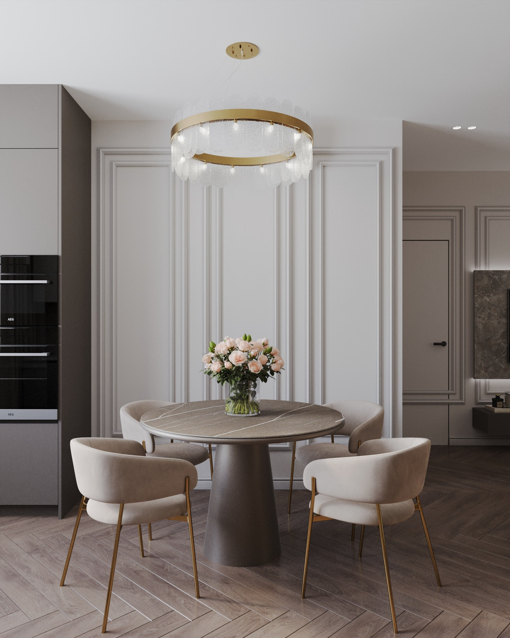 Дизайн-проект ЖК Любимово 7. Дизайн интерьеров, 3D визуализации