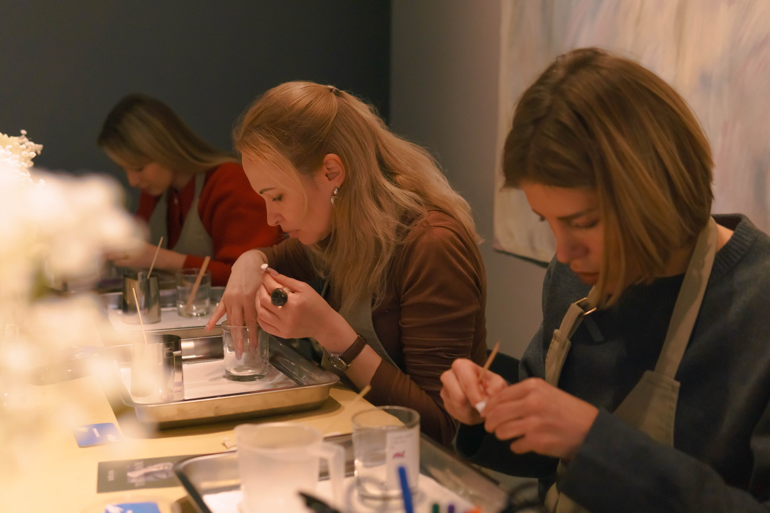 Новогодний мастер-класс по изготовлению свечей. Фотограф-анималист Ксения Воробьева, Москва