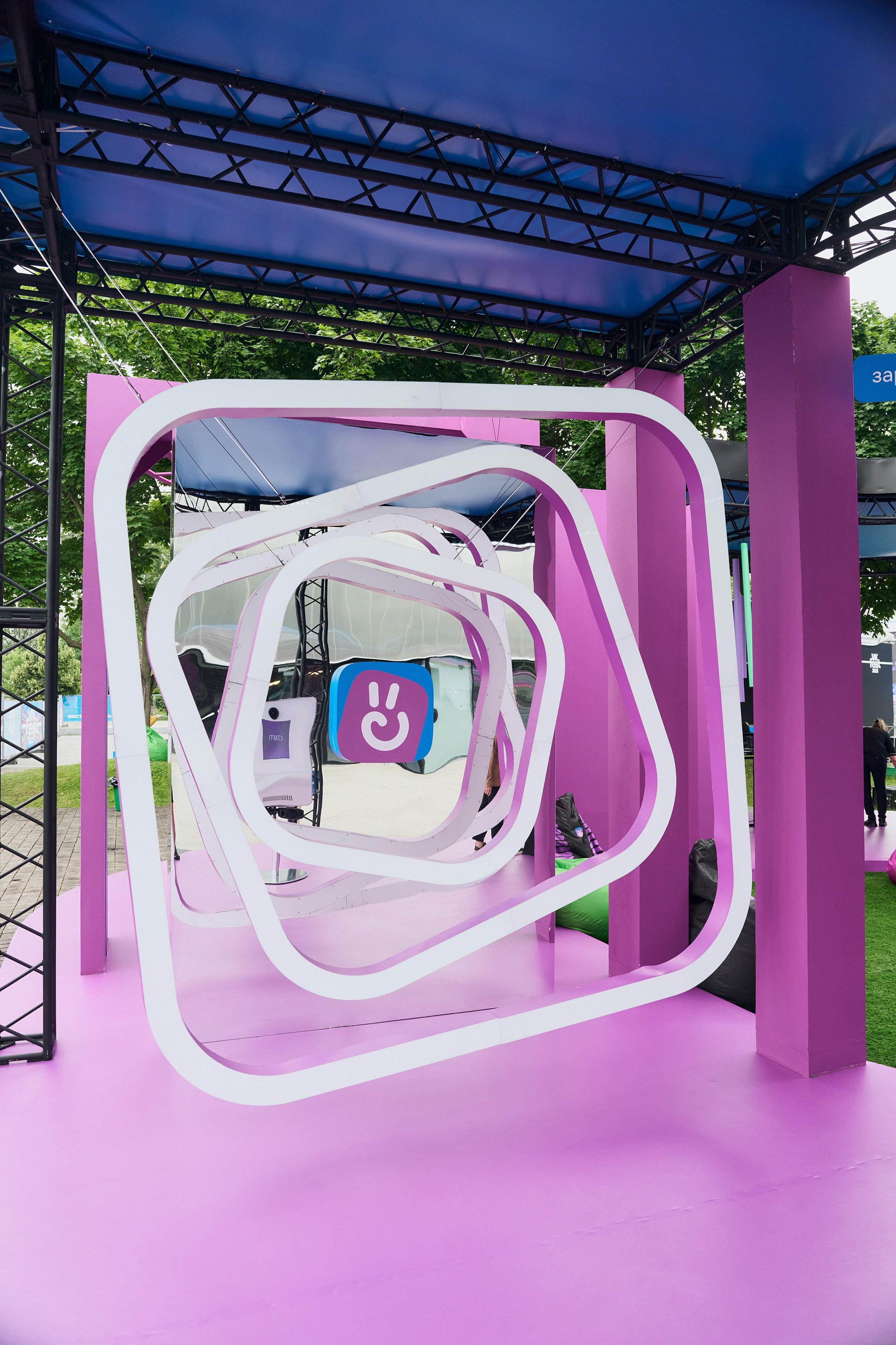 VK Fest Стенд VK Клипы. Фотограф Сергей Бойко Москва