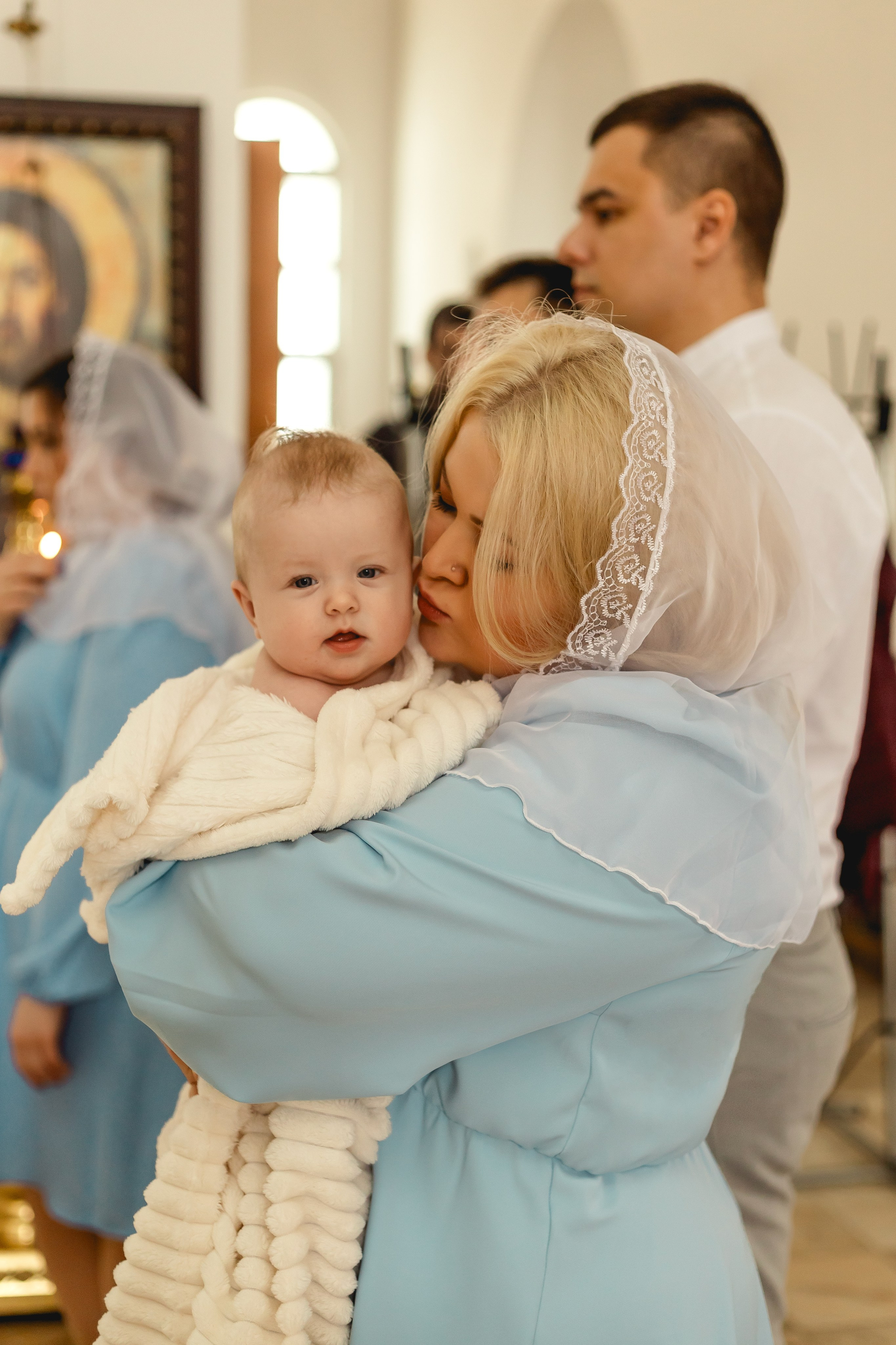 Крещение. Семейный и детский фотограф в Москве Юлия Мусаева