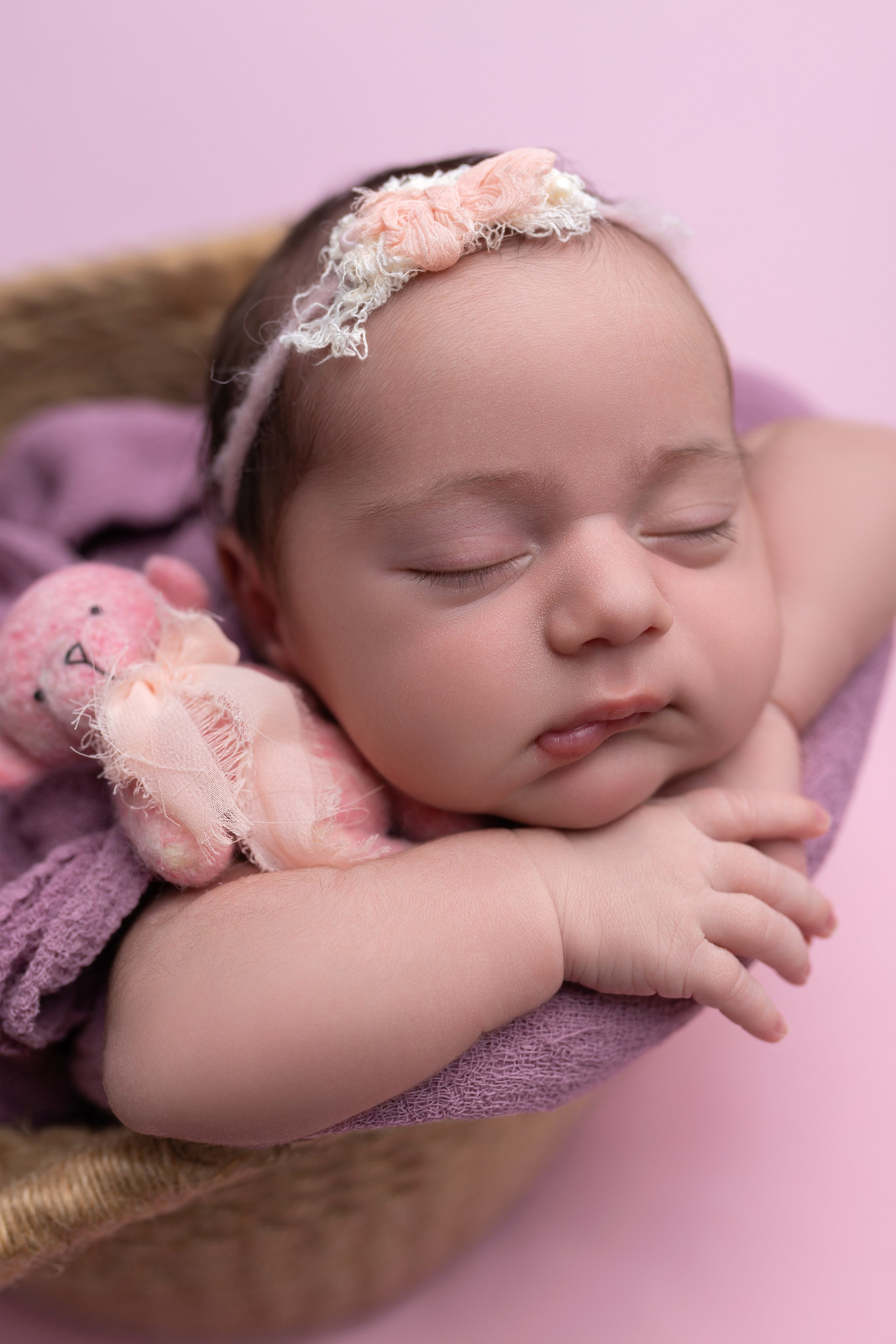 Newborn девочки. Фотограф новорожденных Модяева Ирина