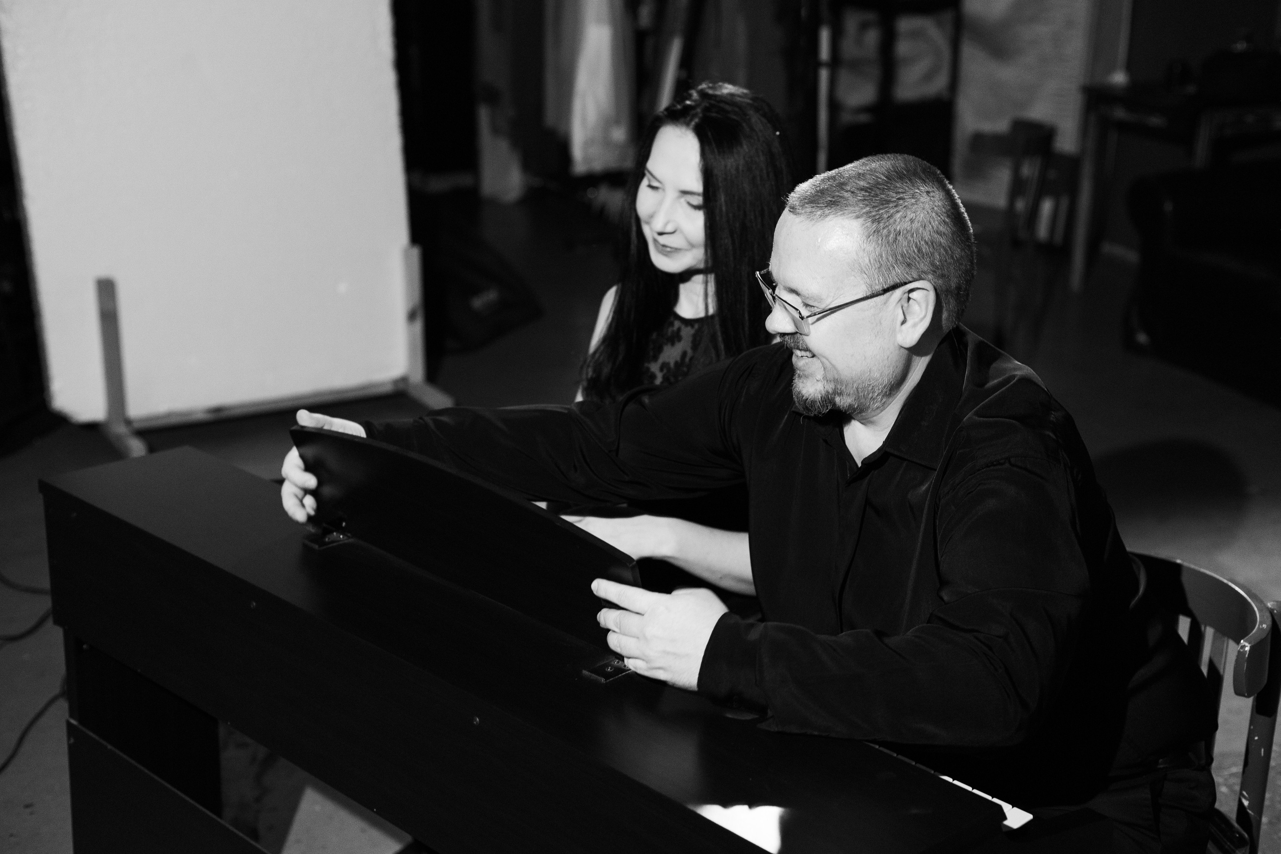 Артисты Тюменской филармонии Станислав и Валентина Хуланховы. Фотосъемка. Фотограф в Тюмени Даша Михнова. Портреты, фотопроекты, фотодни