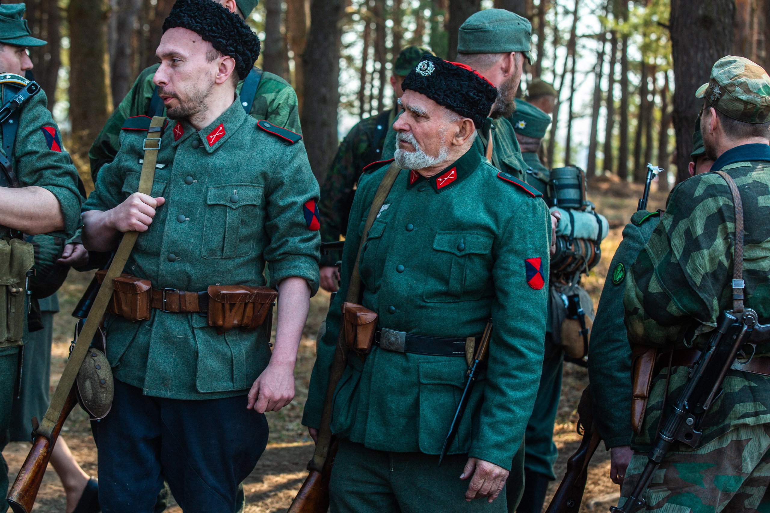 РЕКОНСТРУКЦИЯ БОЯ — ВОВ — БИТВА ЗА ГОРОД. Профессиональный фотограф в Мценске и Орловской области