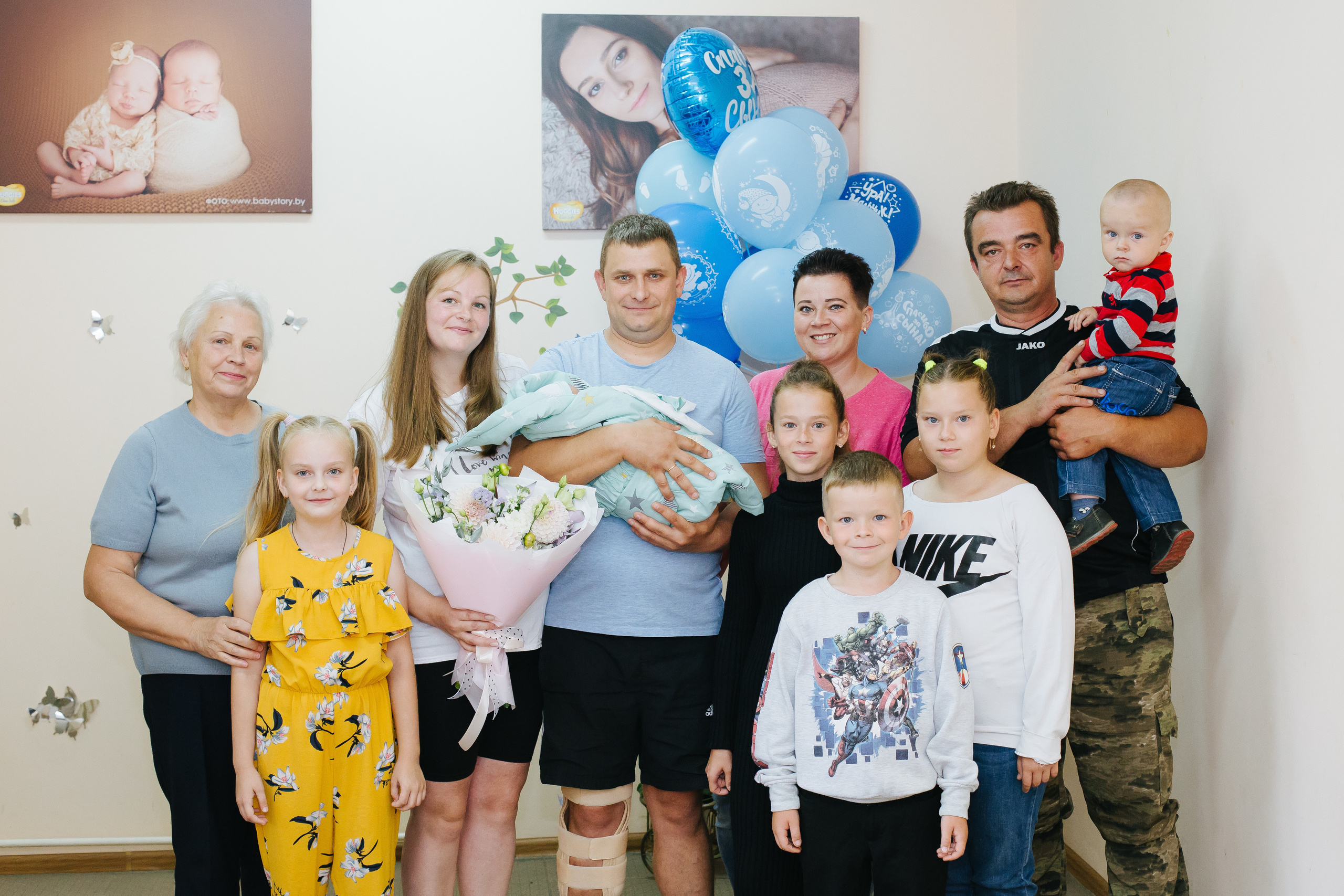 Выписка из роддома. Фотограф ВИКА МЕДУЗА