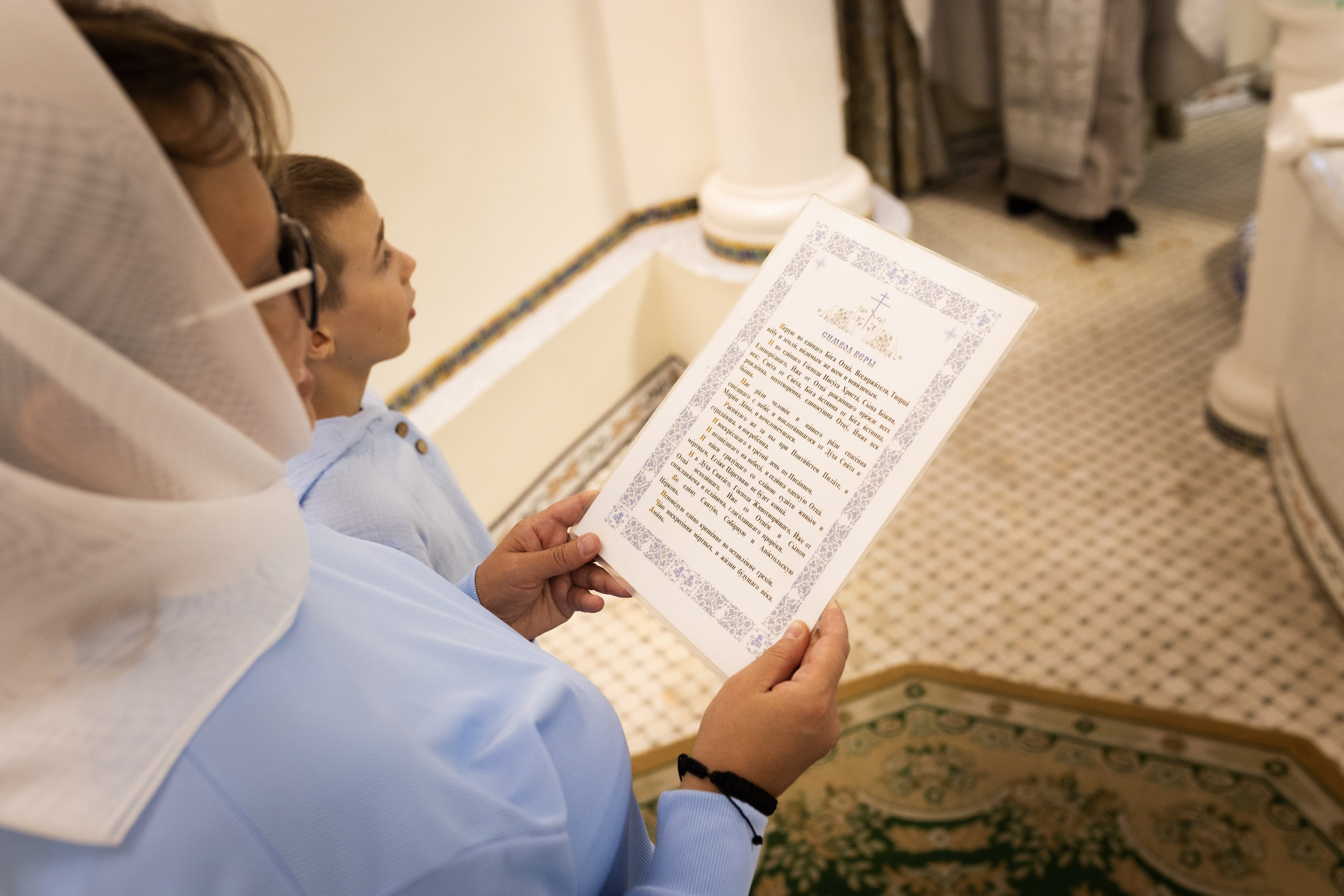 Крещение Марка. Фотограф ВИКА МЕДУЗА