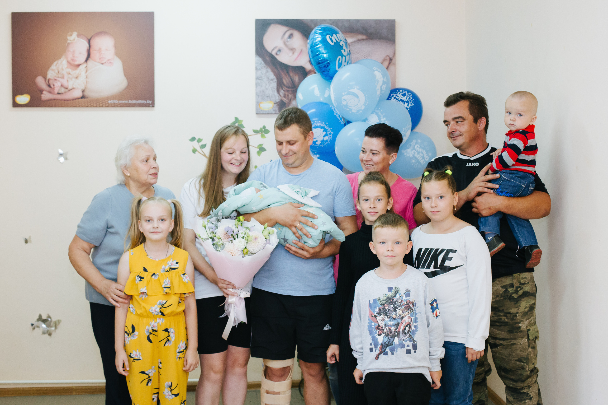 Выписка из роддома. Фотограф ВИКА МЕДУЗА