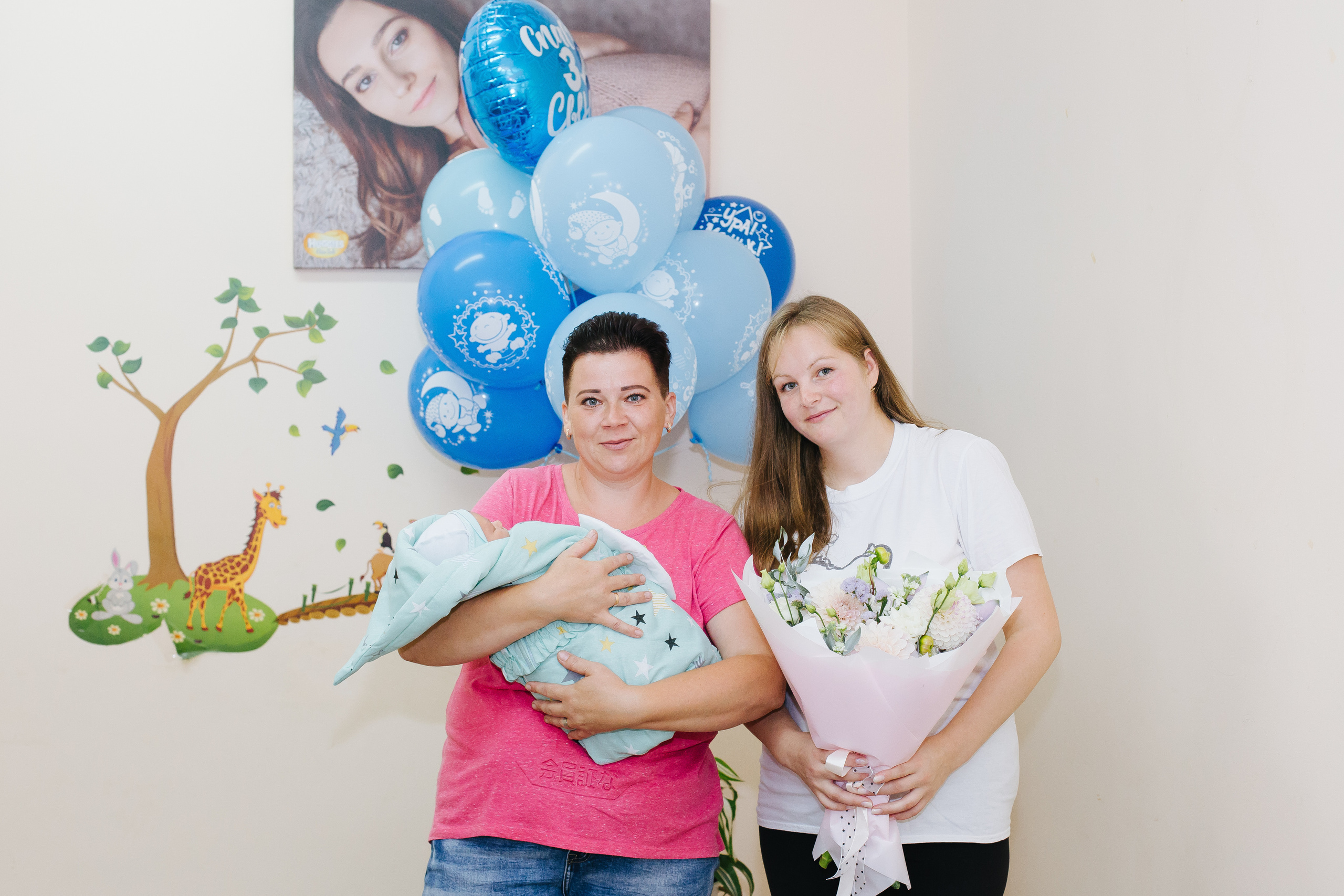 Выписка из роддома. Фотограф ВИКА МЕДУЗА