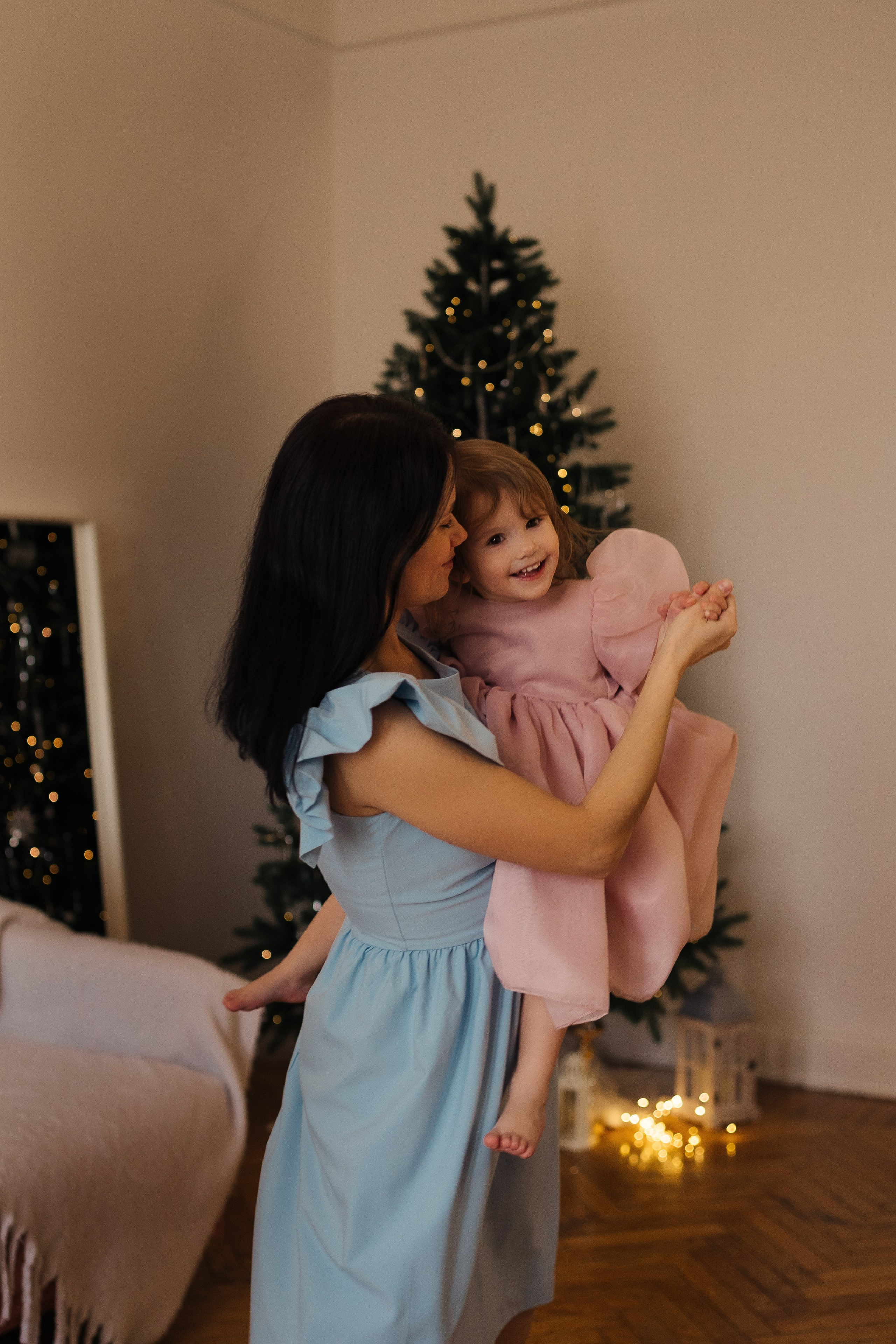 Домашняя фотосессия мама и дочка. Семейный фотограф в Москве Галина Гончар