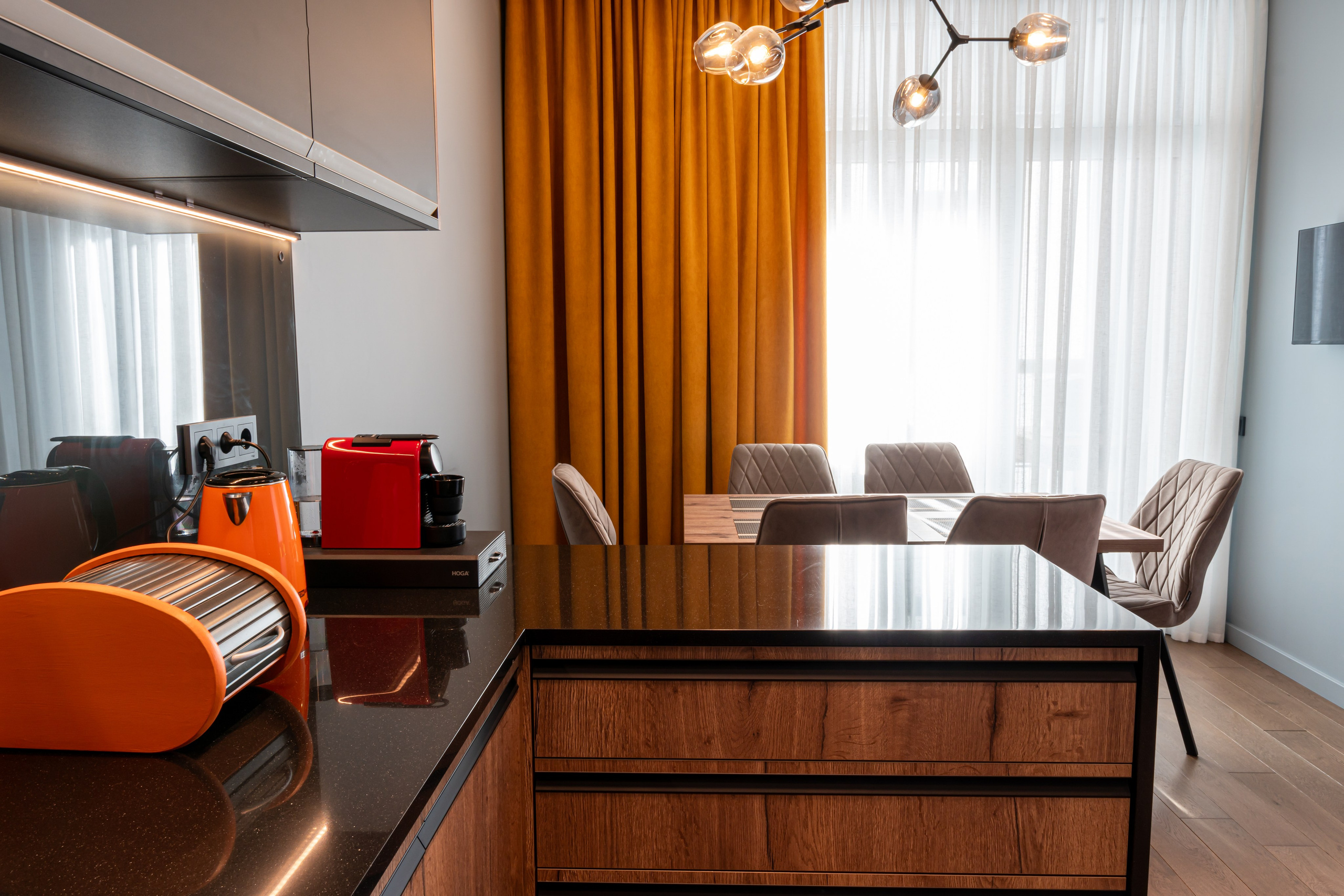 Съёмка квартиры для портфолио дизайнера интерьеров