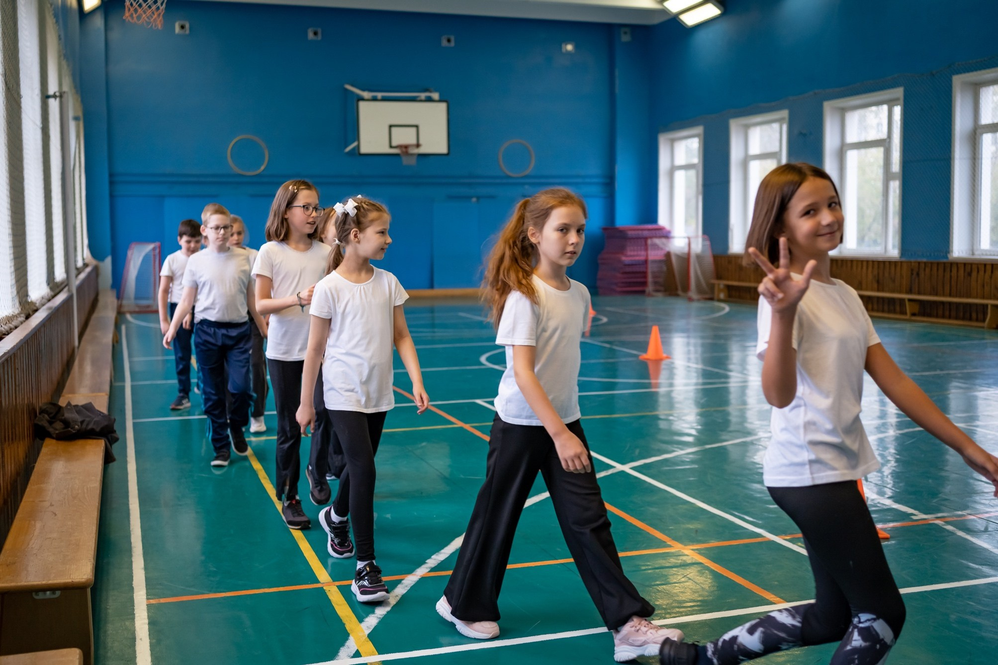 Выпускники начальной школы. Семейный фотограф Варвара Сорока в городе Москве