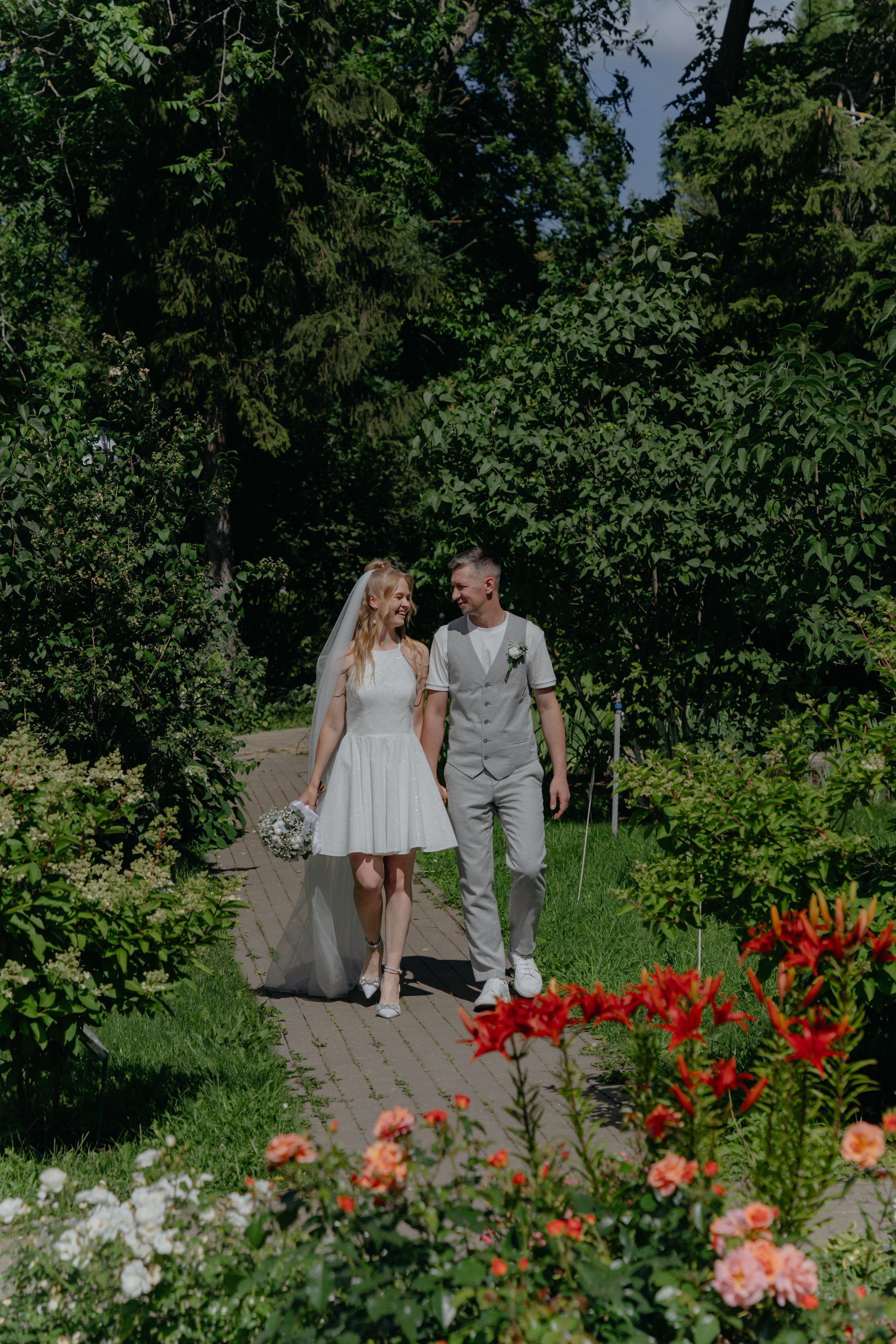 Марина и Владимир. Самокатное настроение