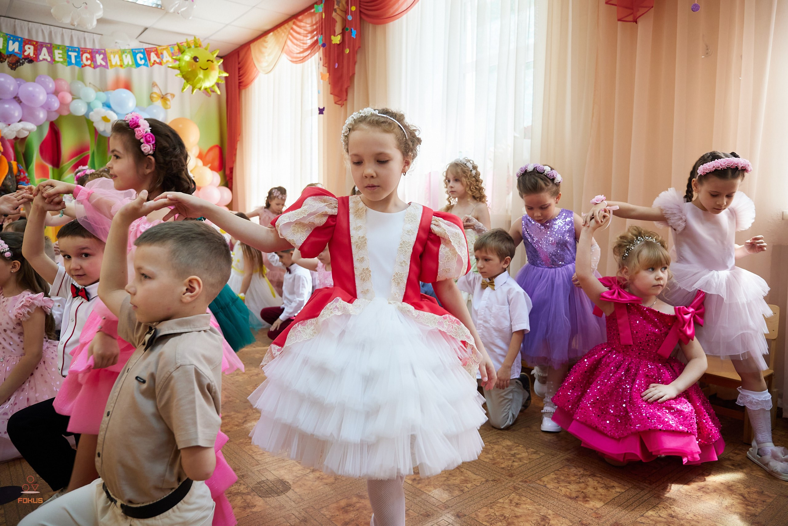 Выпускной детский сад. Спортивный фотограф Некрасов Денис