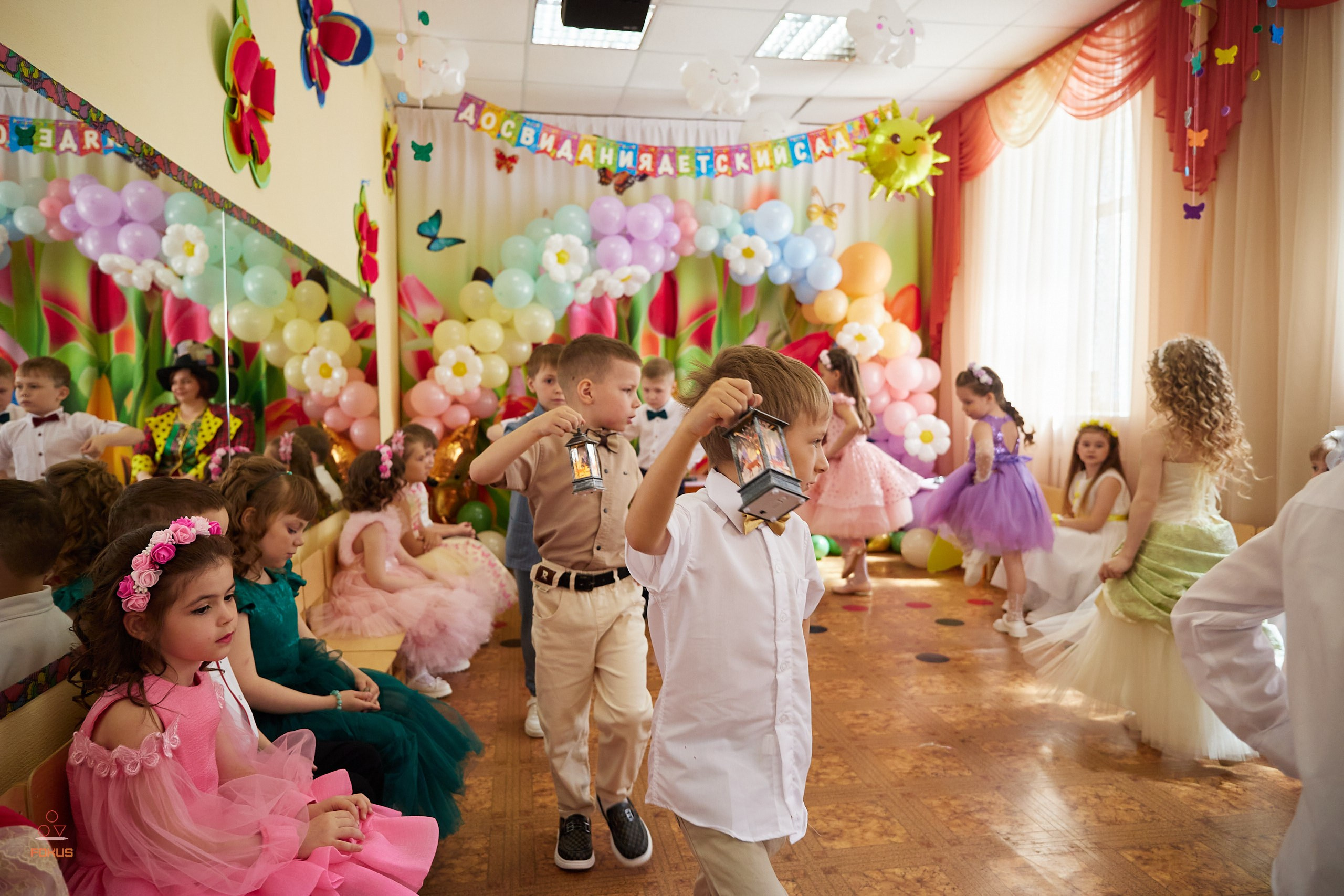 Выпускной детский сад. Спортивный фотограф Некрасов Денис