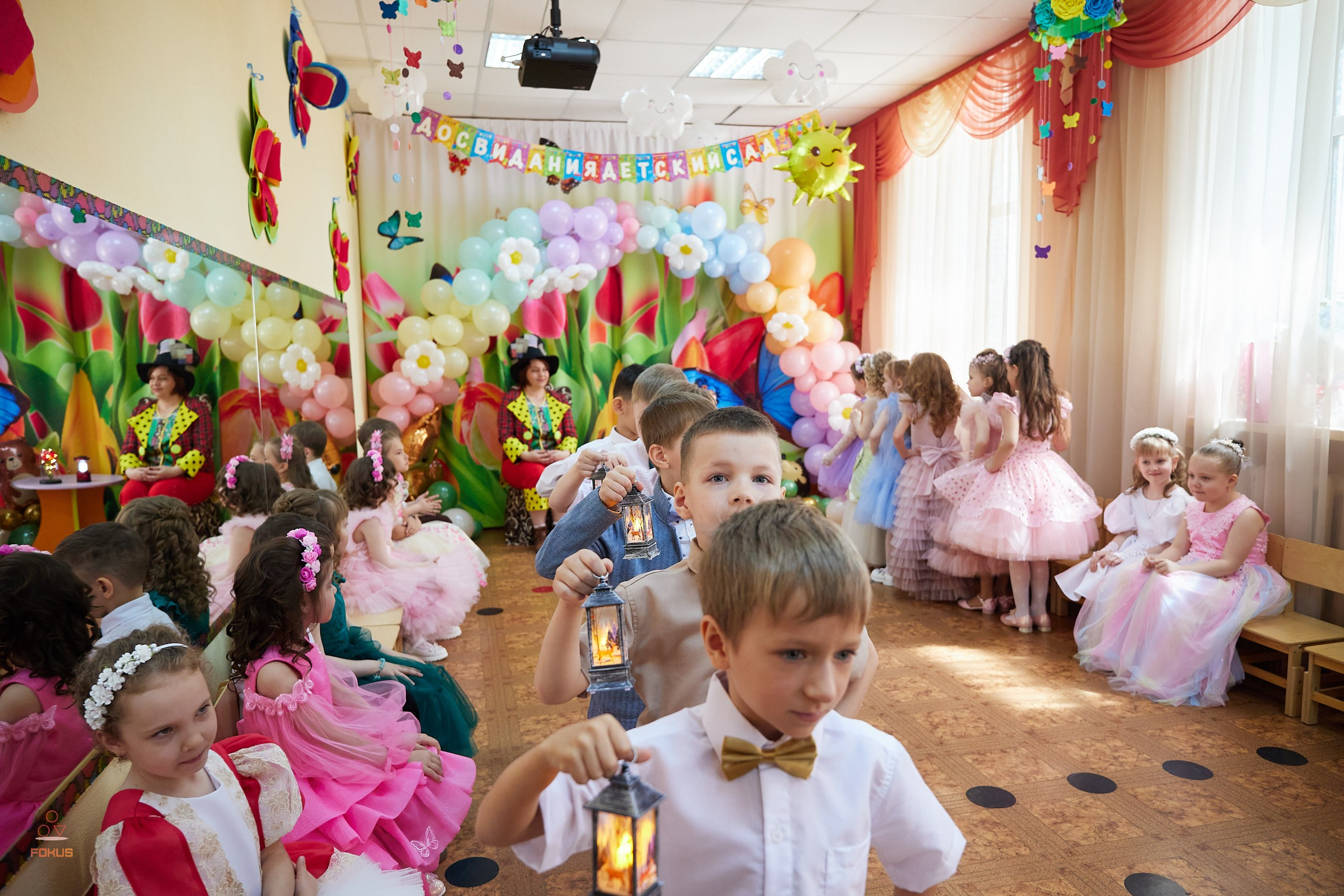 Выпускной детский сад. Спортивный фотограф Некрасов Денис