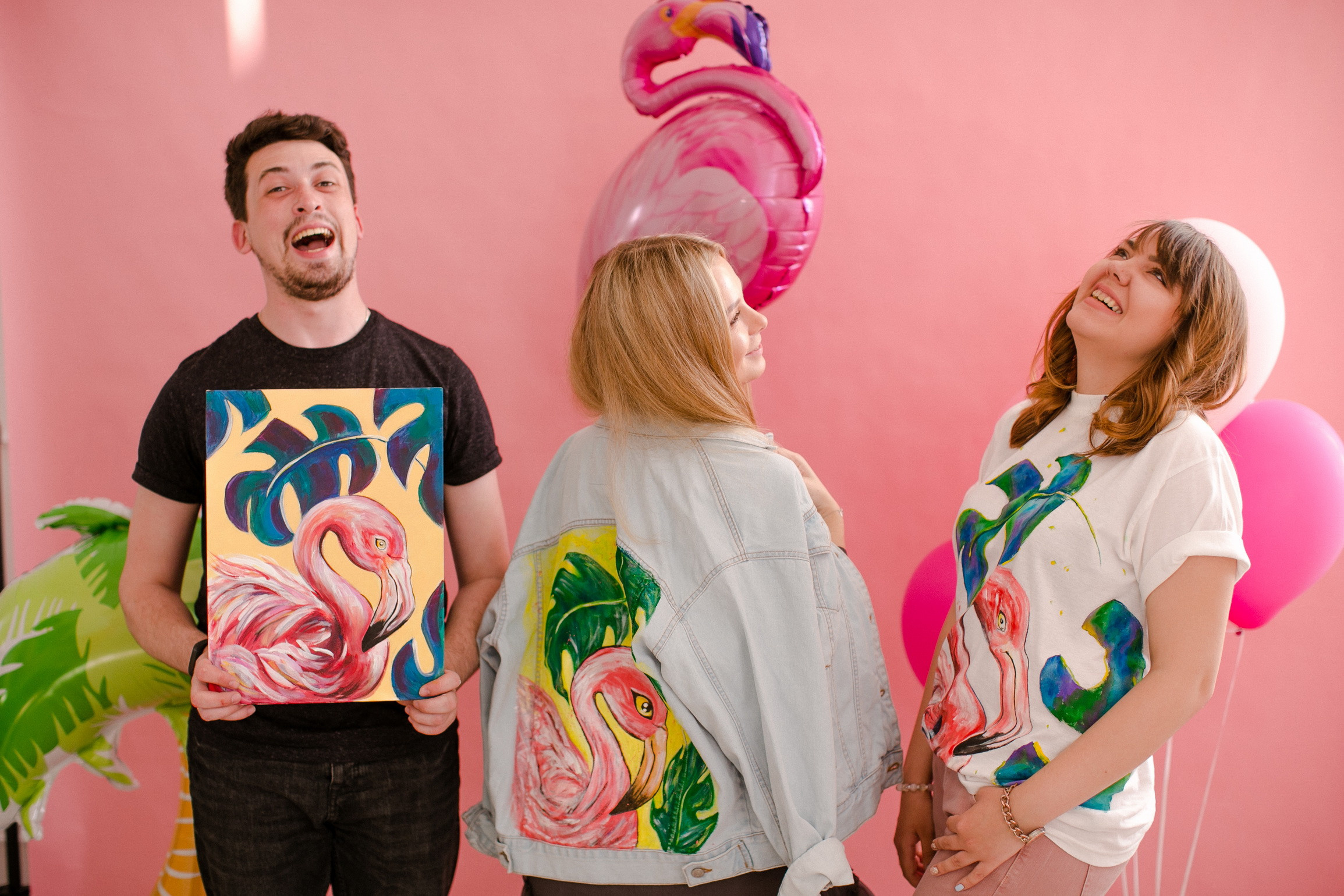 Арт-Вечеринка Фламинго. Алексей Дьяков. Photo • Video • Event