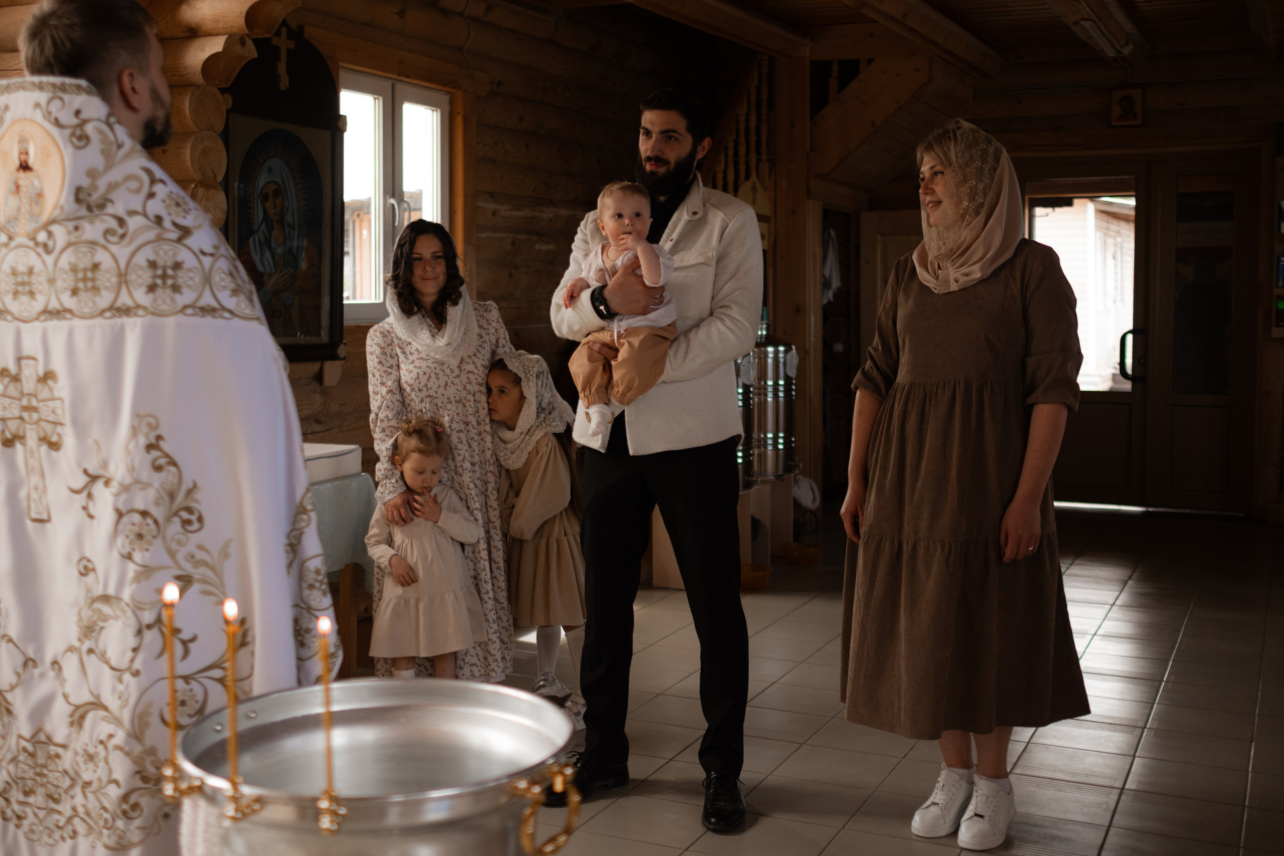 Крещение Максима. Семейный фотограф в Санкт-Петербурге Дарья Косянчук