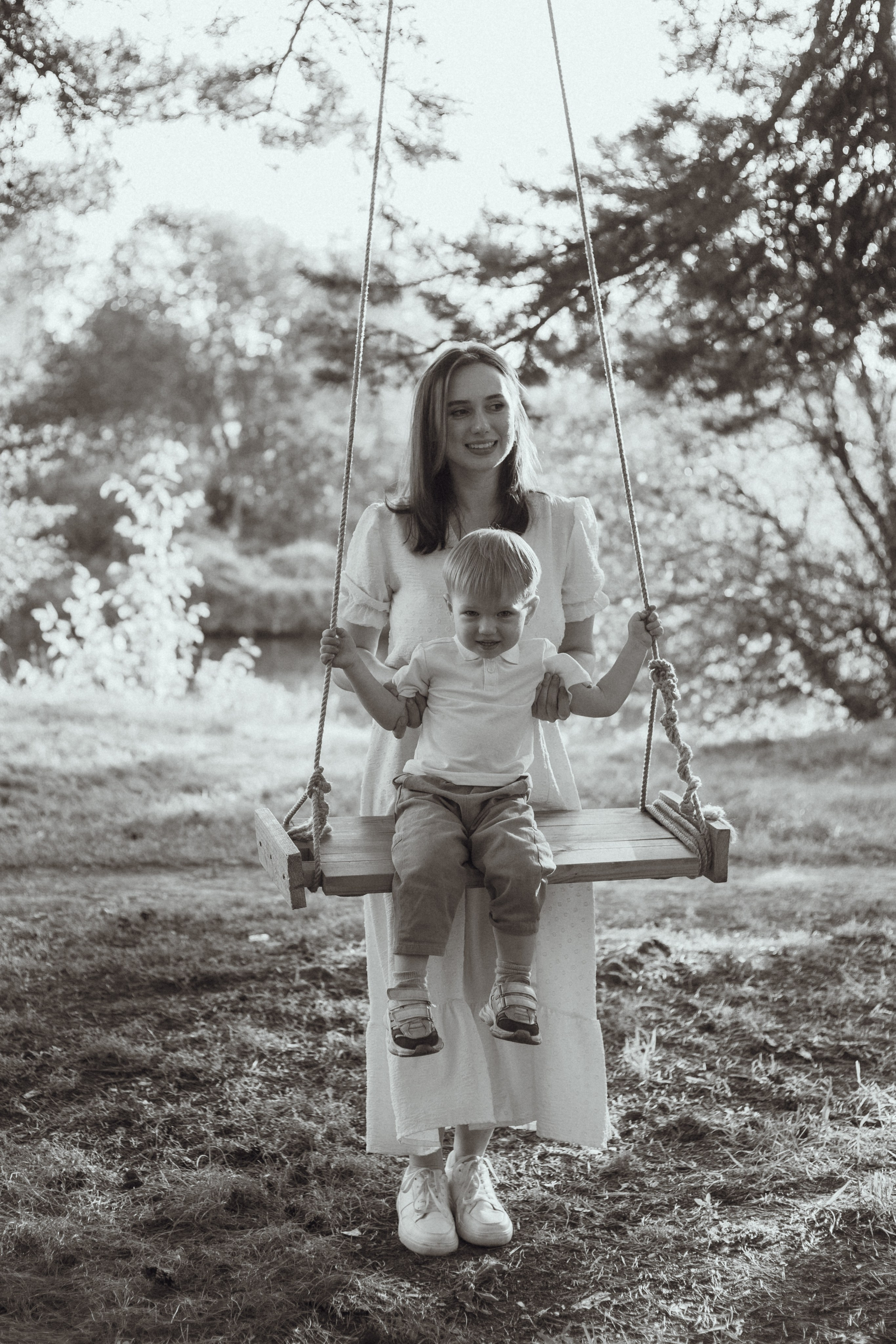 Екатерина с мужем и сыночком. Семейный фотограф в Москве и Московской области Лазутина Валентина