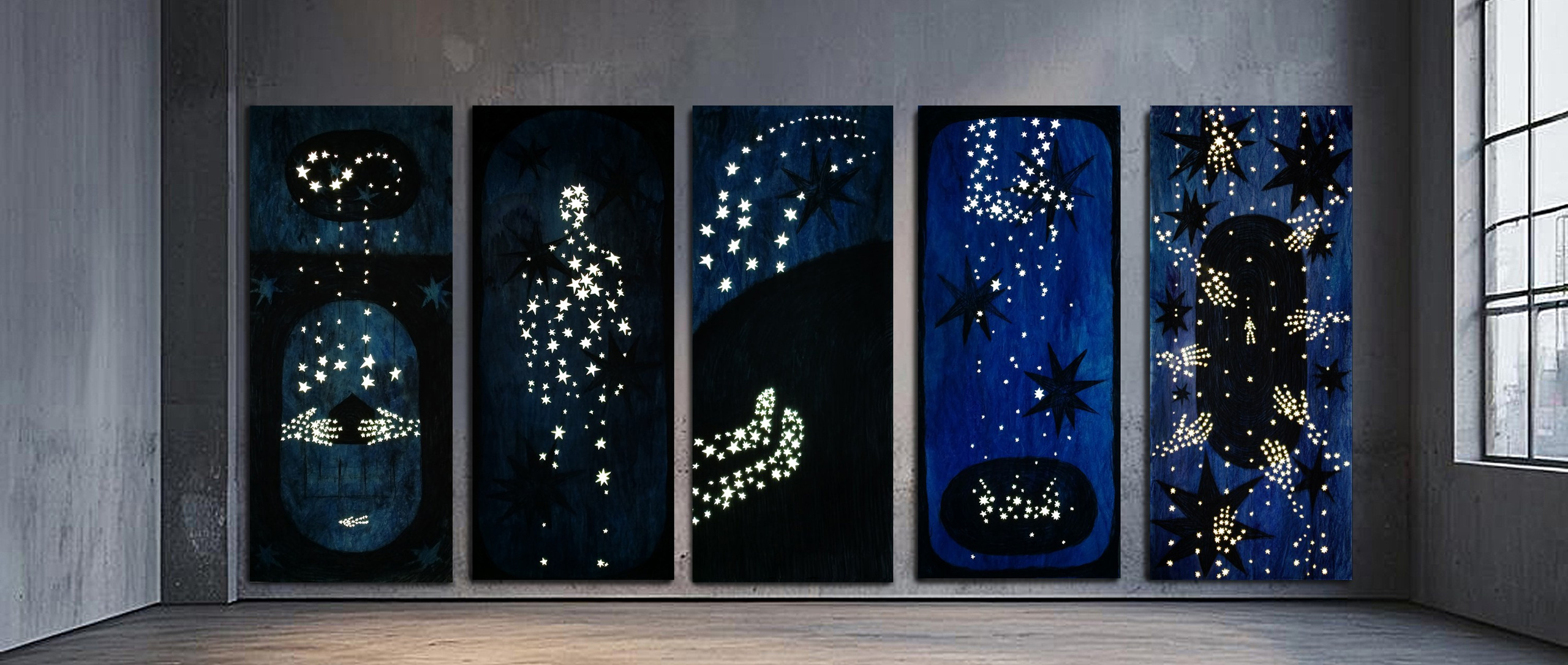 Звезды над моей головой. Ирина Петрова. Современный художник