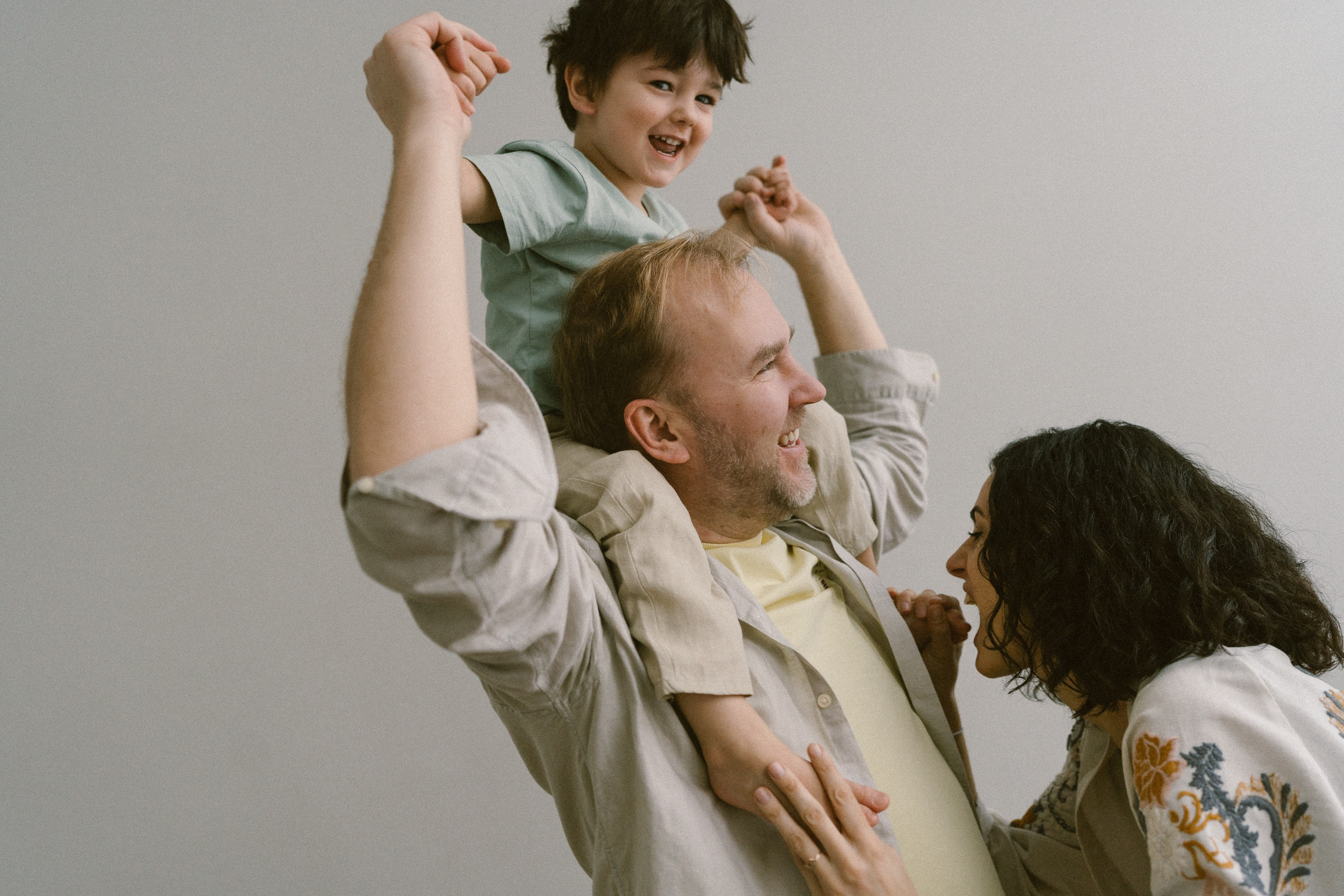 Семья.Снег.Смех. Семейный фотограф в Санкт-Петербурге Виталия Белова