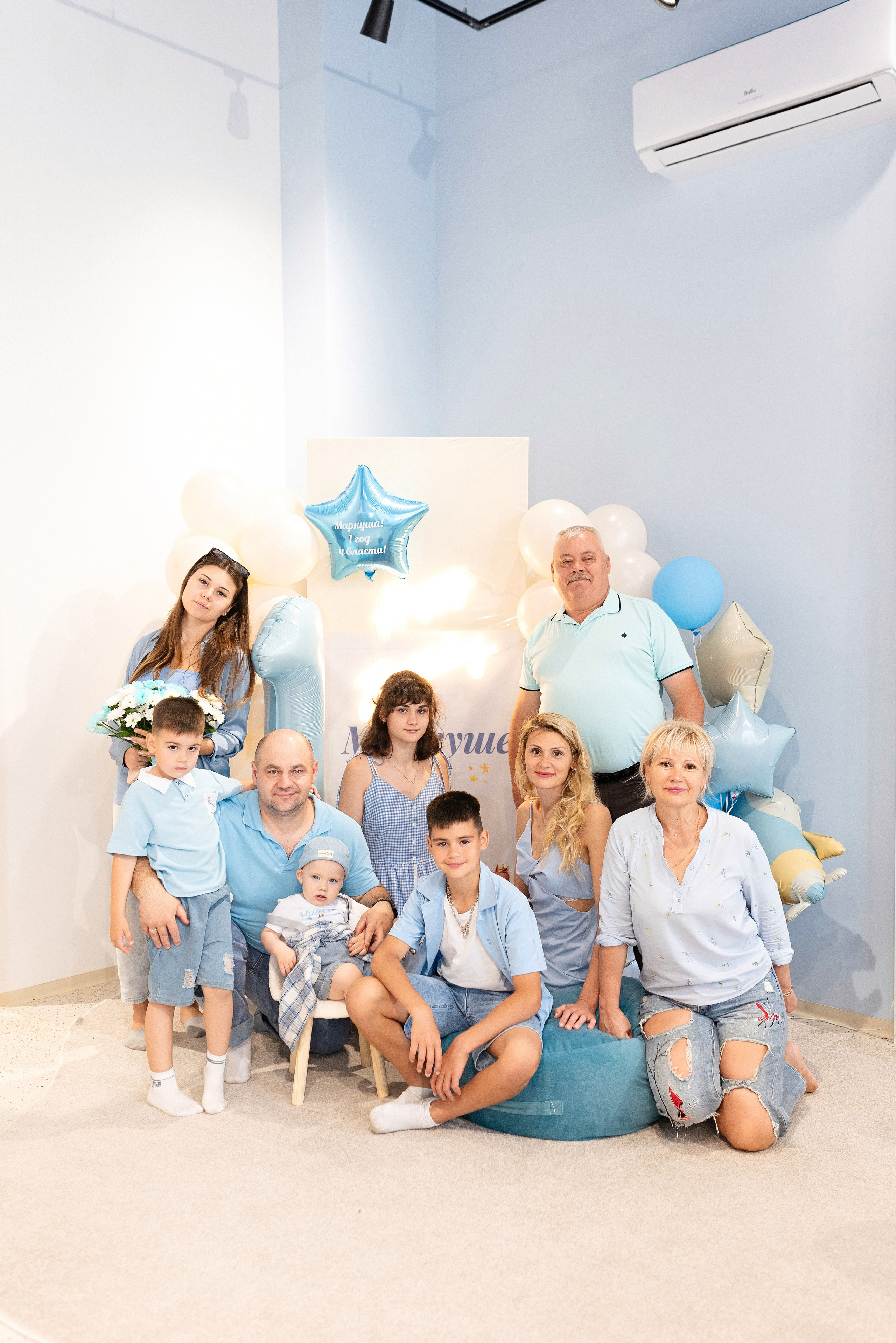 Маркуше 1 годик. Детский и семейный фотограф в Сургуте и Нефтеюганске Анна Старцева