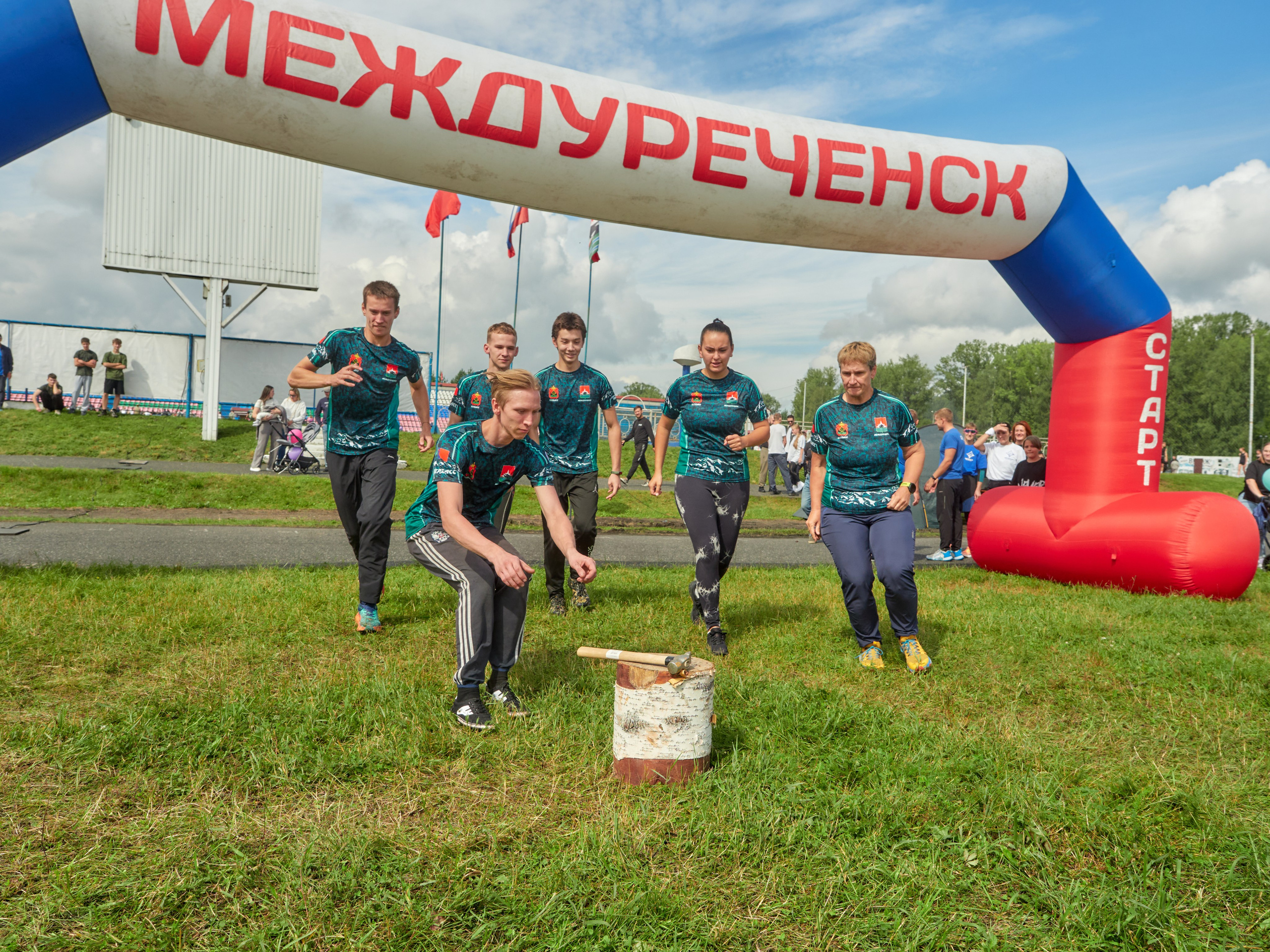 Праздник Спорта (День физкультурника). Семейный и детский фотограф в Междуреченск Олег Бамбульский