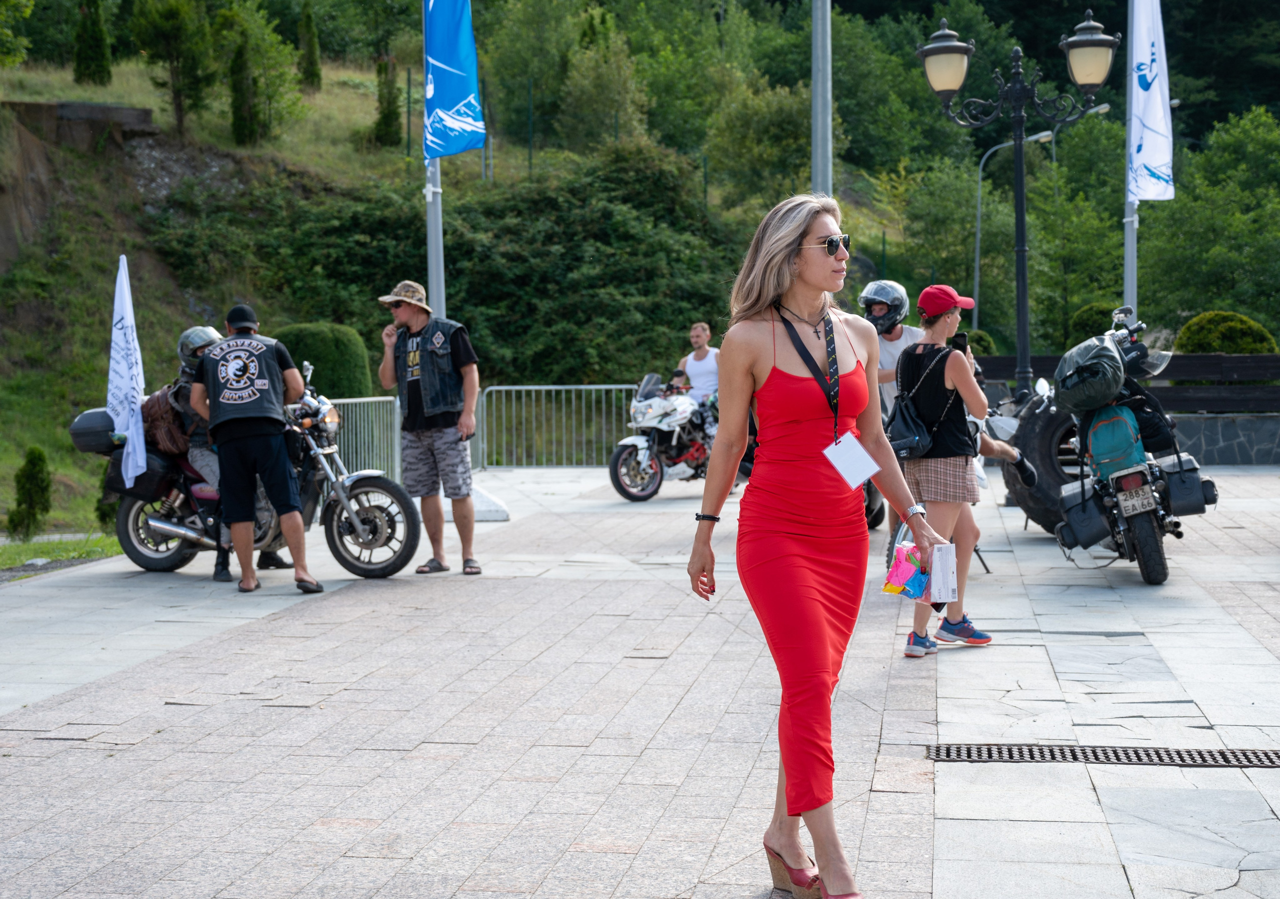 11- ый Ежегодный Байк Фестиваль " Медвежья МОТО ПОЛЯНА». Фотографирую счастливых людей в Сочи