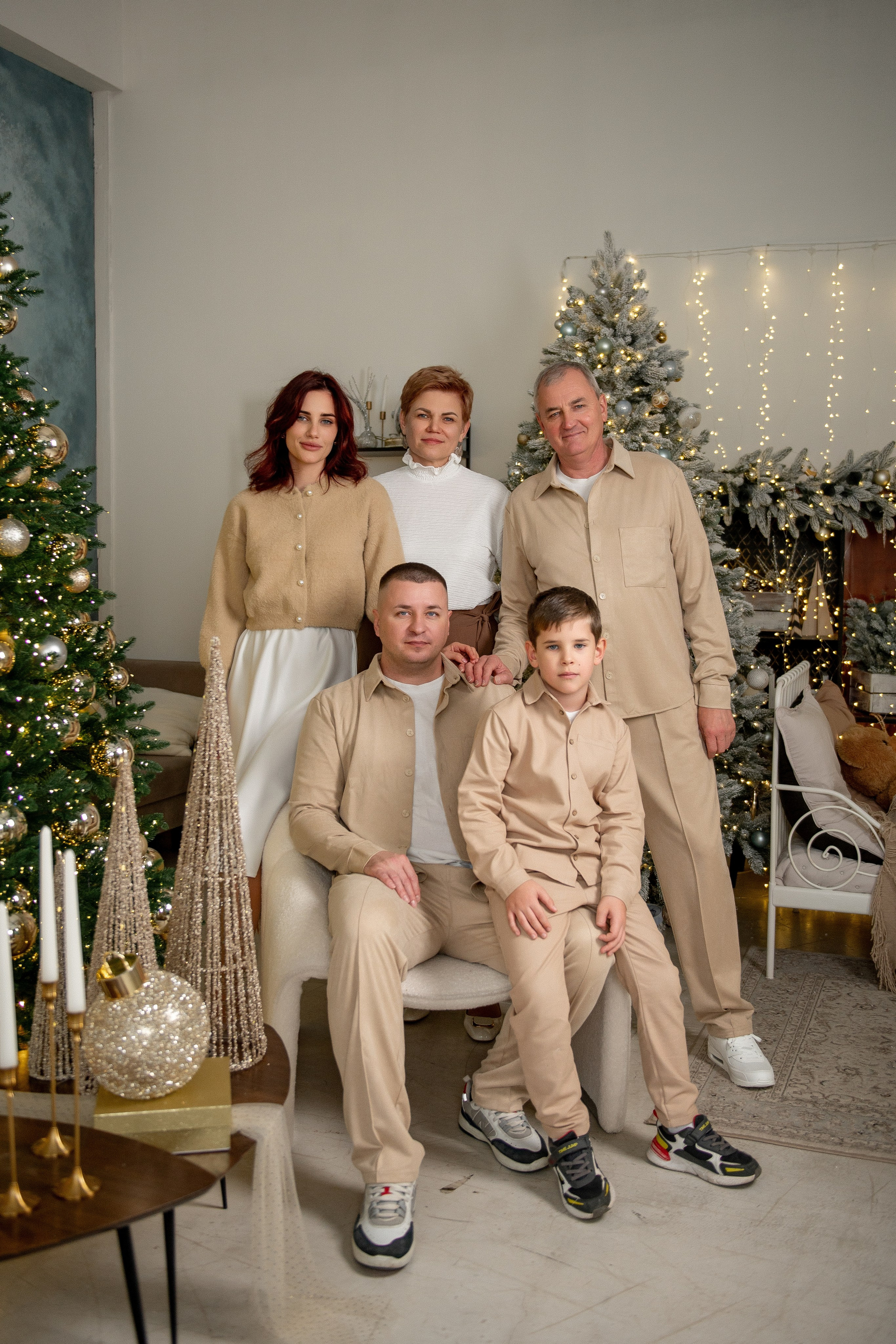 Семейная съемка, новый год. Фотограф Юлия Куталова | Краснодар