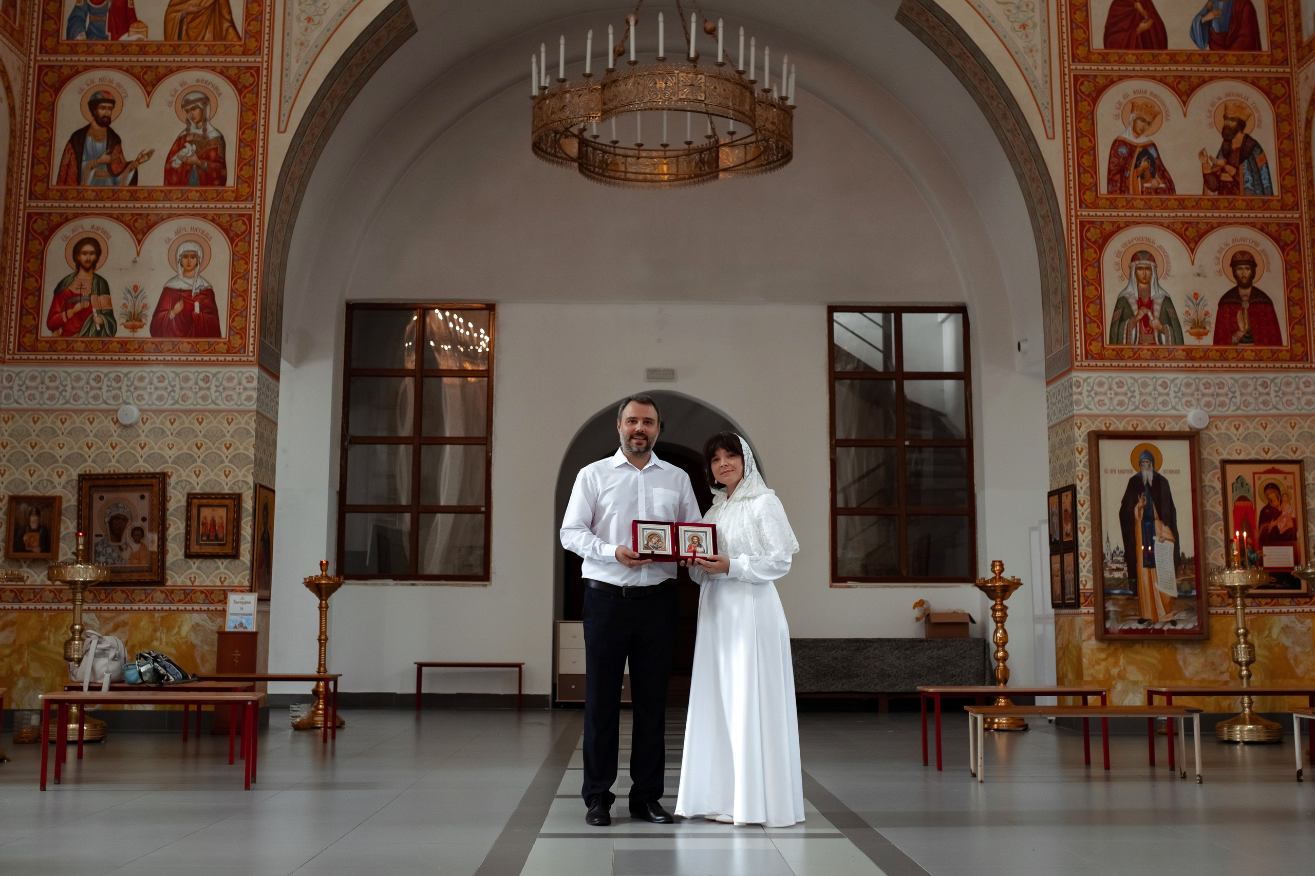 Венчание Елены и Павла в Храме СВ Саввы Сторожевского. Семейный и детский фотограф в Москве Дорогова Екатерина