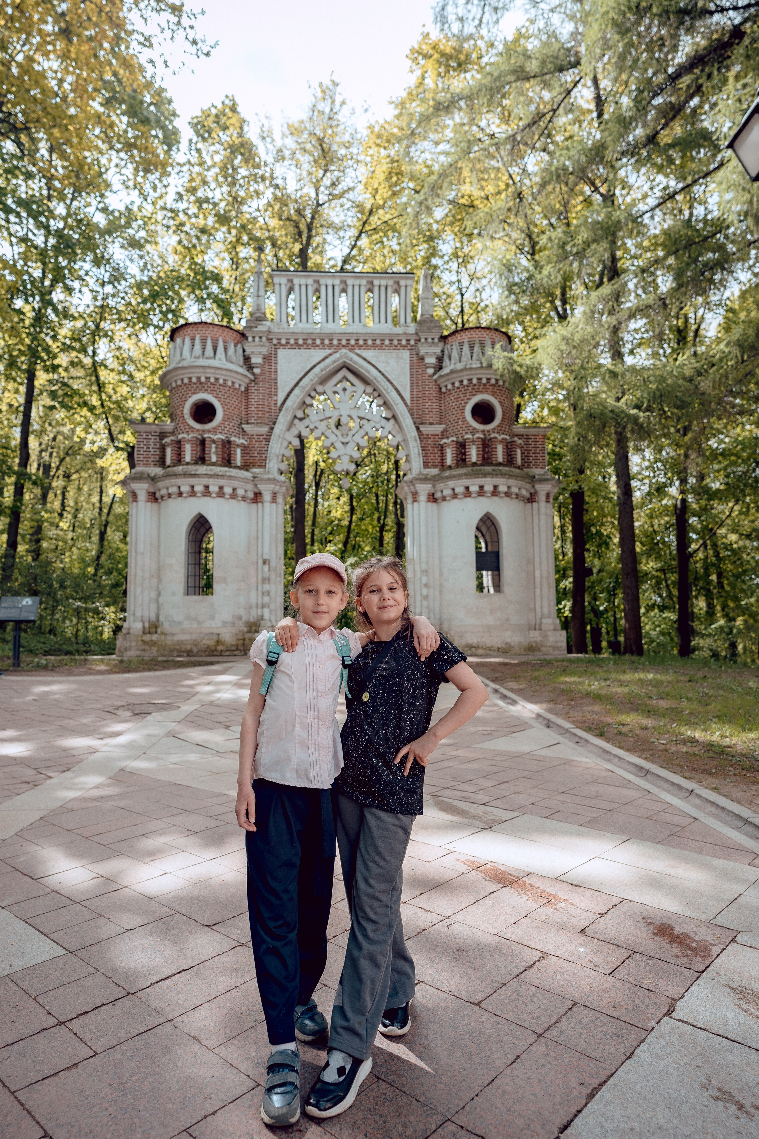 Прогулка в Царицино. Портретный и семейный фотограф в Москве/Видное