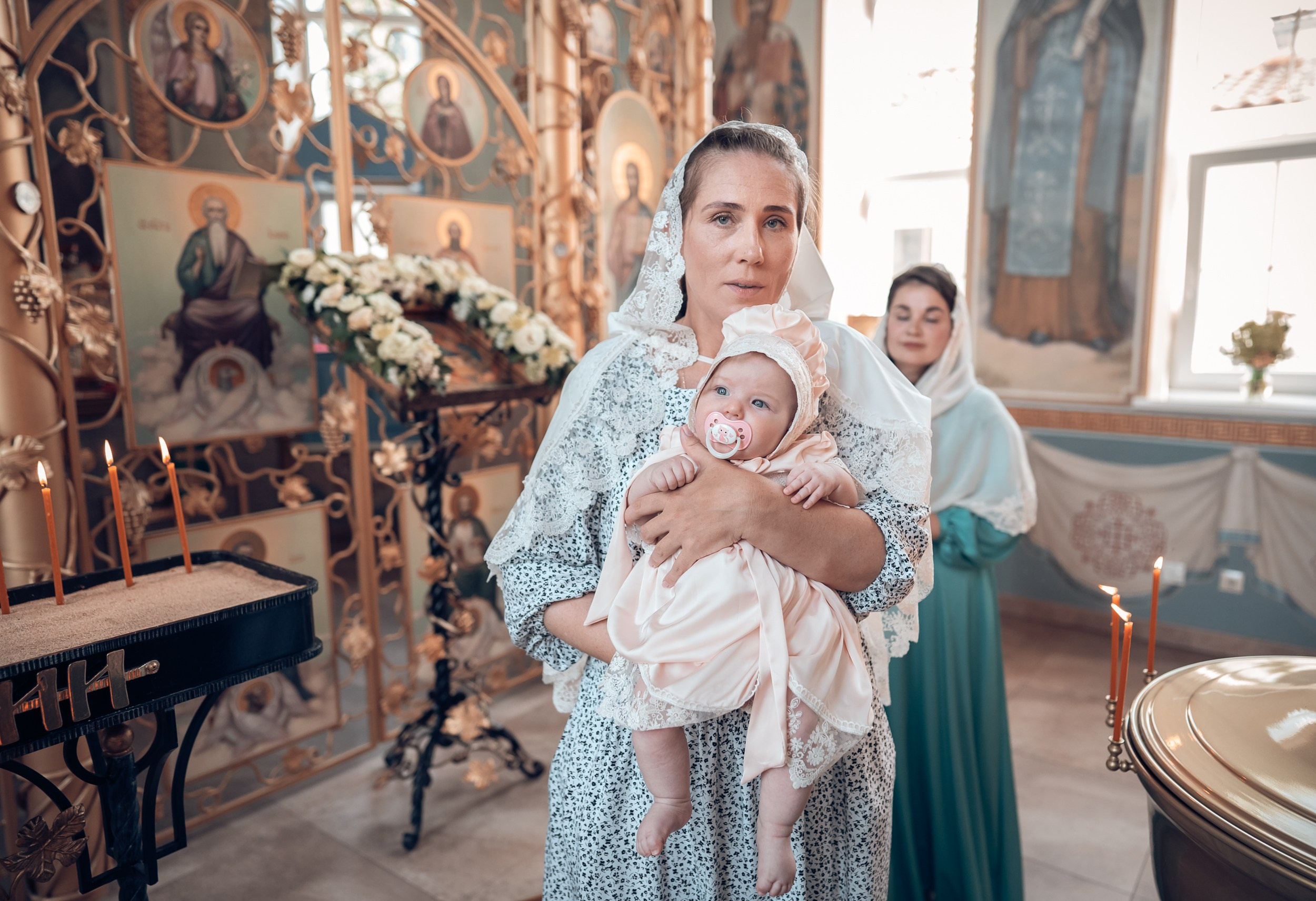 Крещение в храме ап.Андрея Первозванного г. Севастополь. Церковный фотограф Севастополь