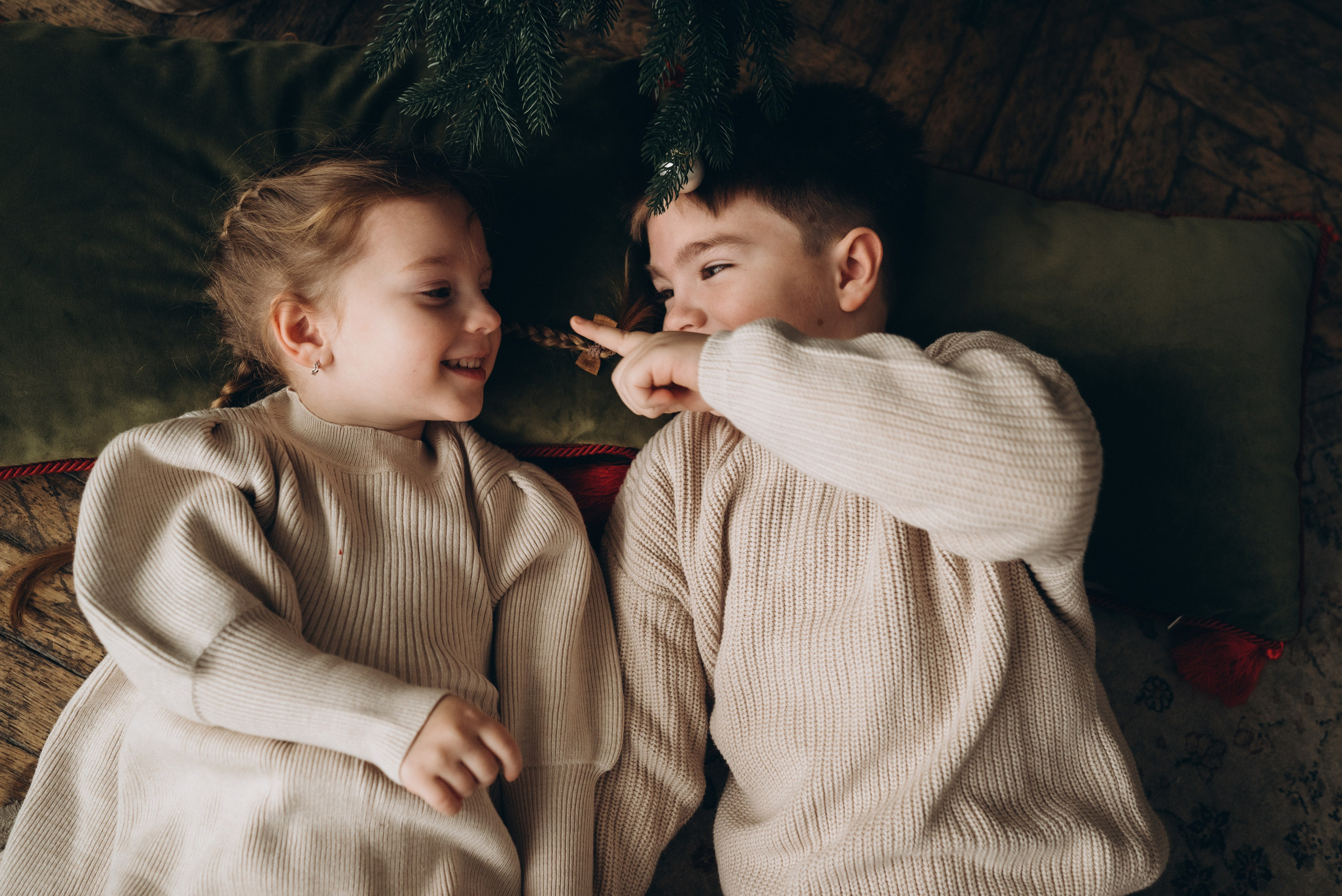 Семейная новогодняя фотосессия. Женский и семейный фотограф в Москве и Красногорске Светлана Левченко