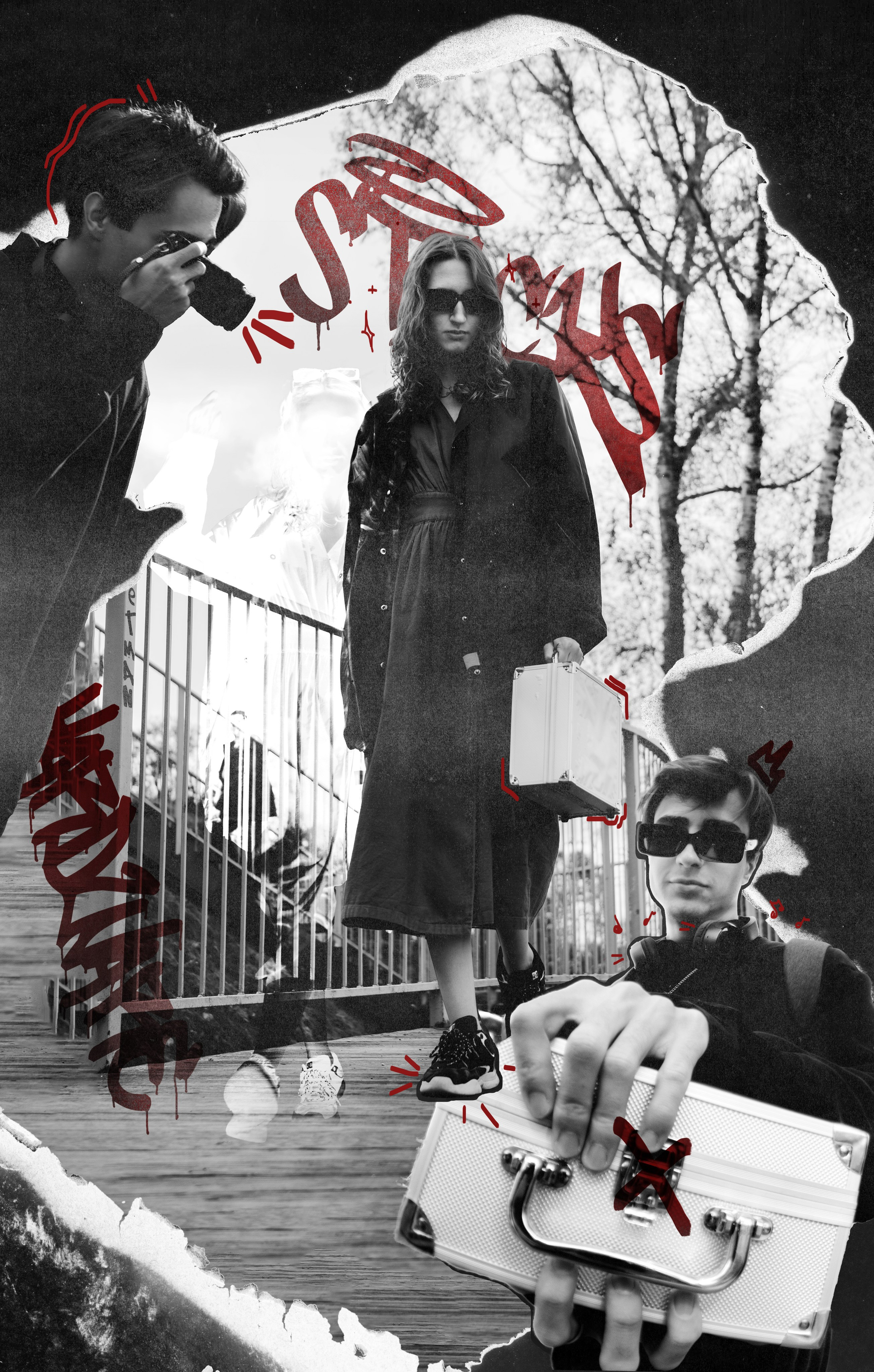 Коллажи за 2024. Фотограф Алёна Корнеева