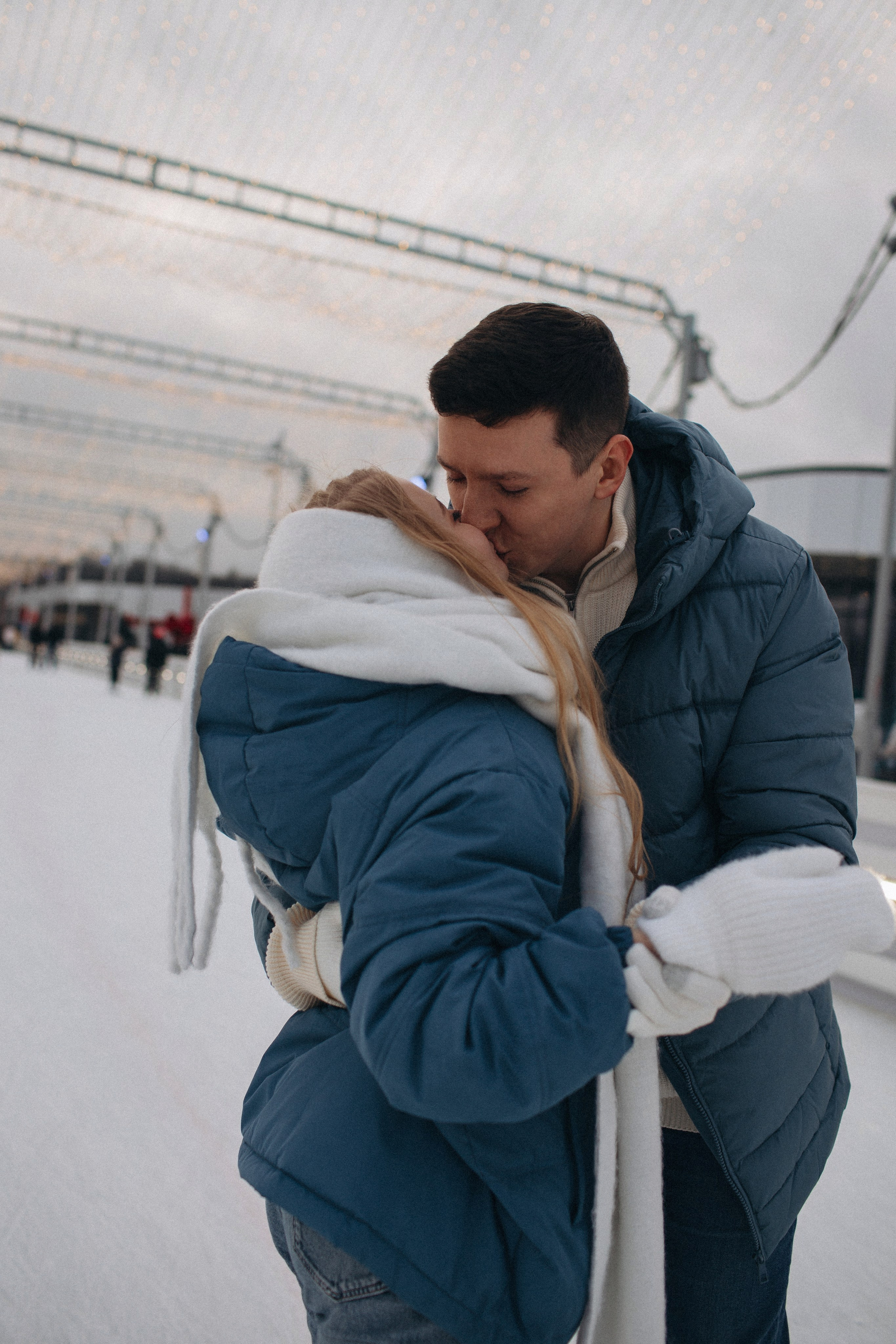 Даша & Ваня. Каток. Семейный фотограф в Москве