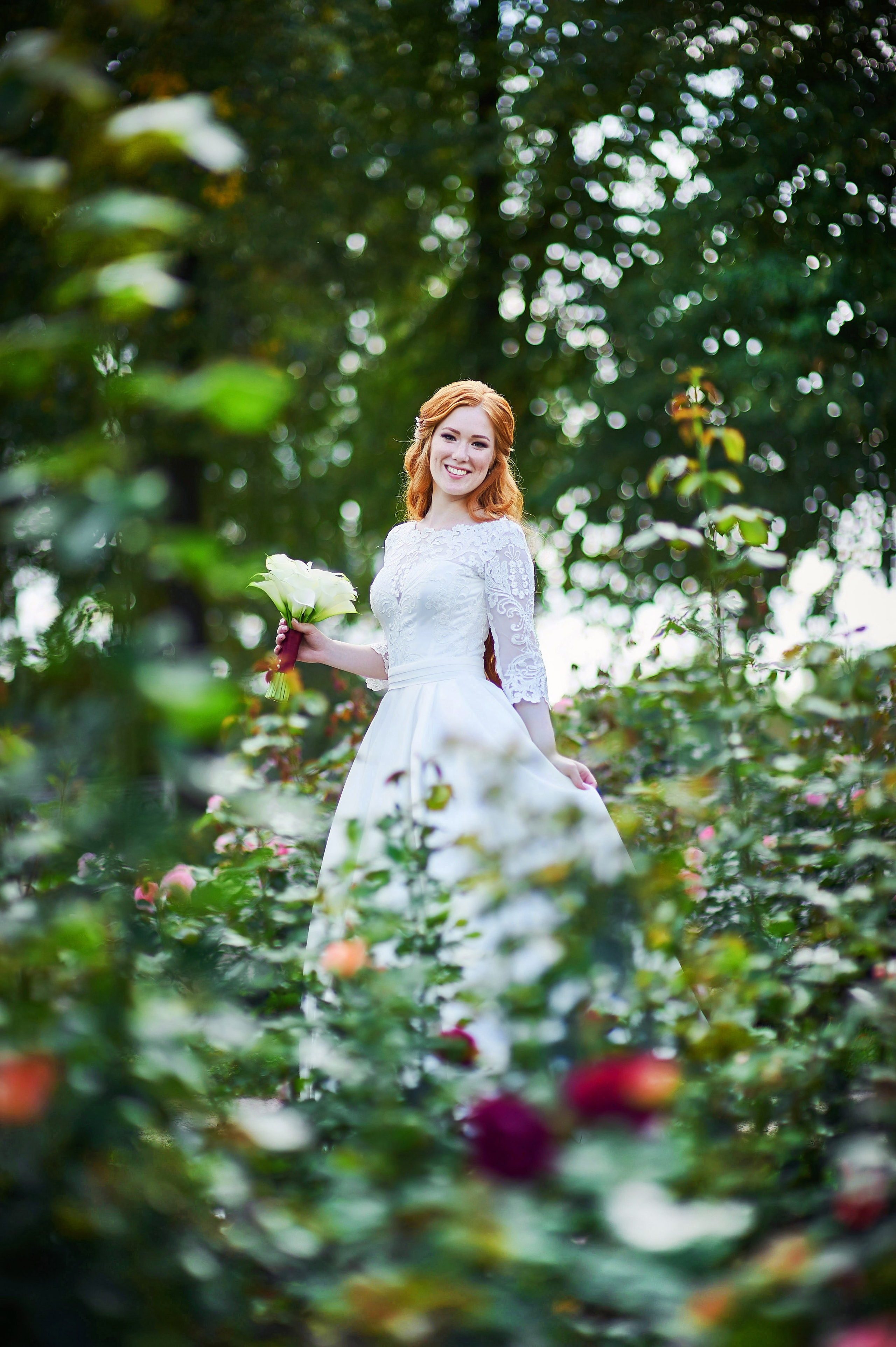 Красивейшая свадебная прогулка для проведения фотосессии своей свадьбы по Екатерининскому парку в Пушкине Наталии и Александра. Портретный, семейный и свадебный фотограф в Санкт-Петербурге и в Пушкине Ширяев Денис