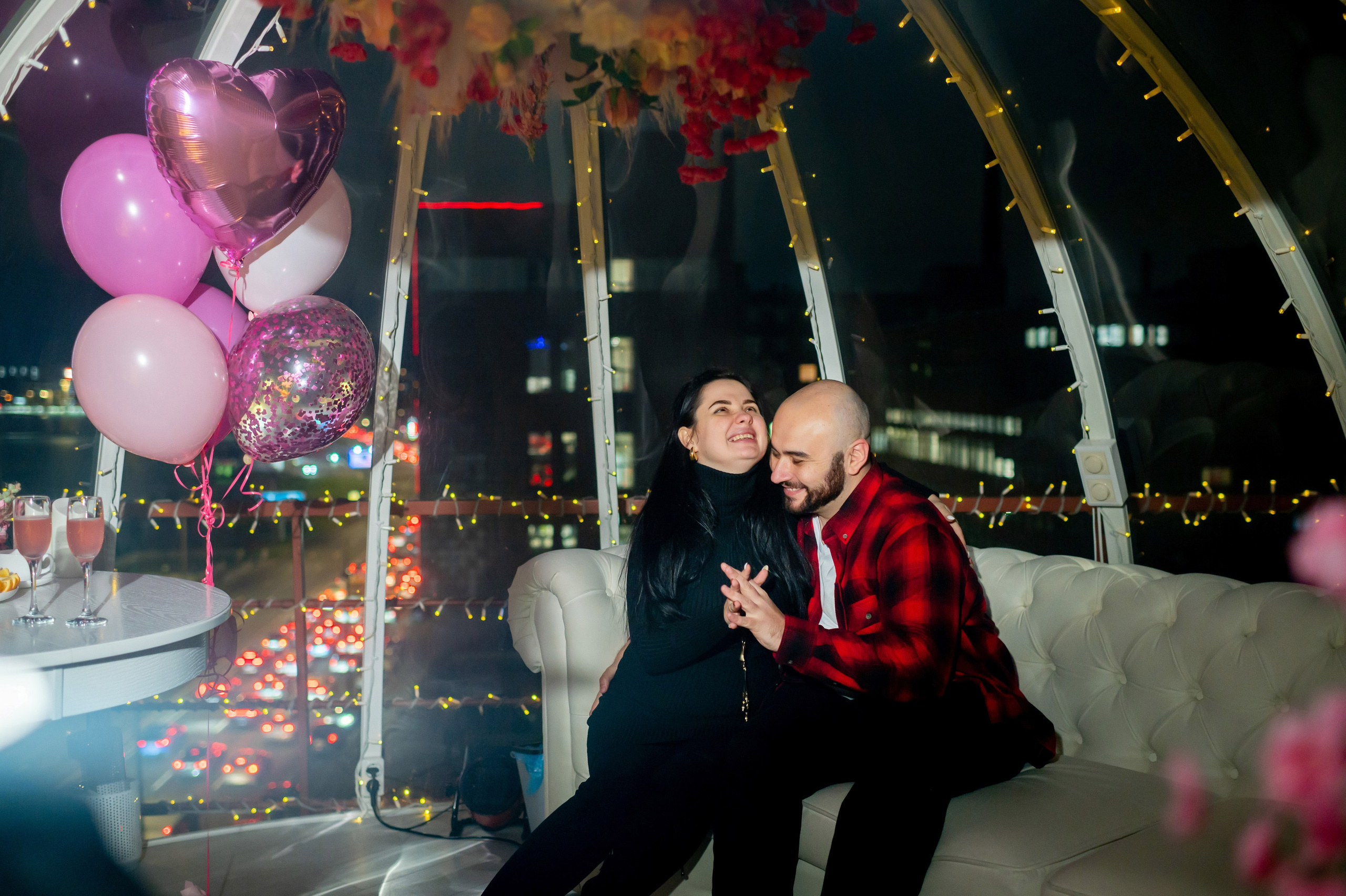 Гендер-пати на крыше Питера. Портретный, семейный и свадебный фотограф в Санкт-Петербурге и в Пушкине Ширяев Денис