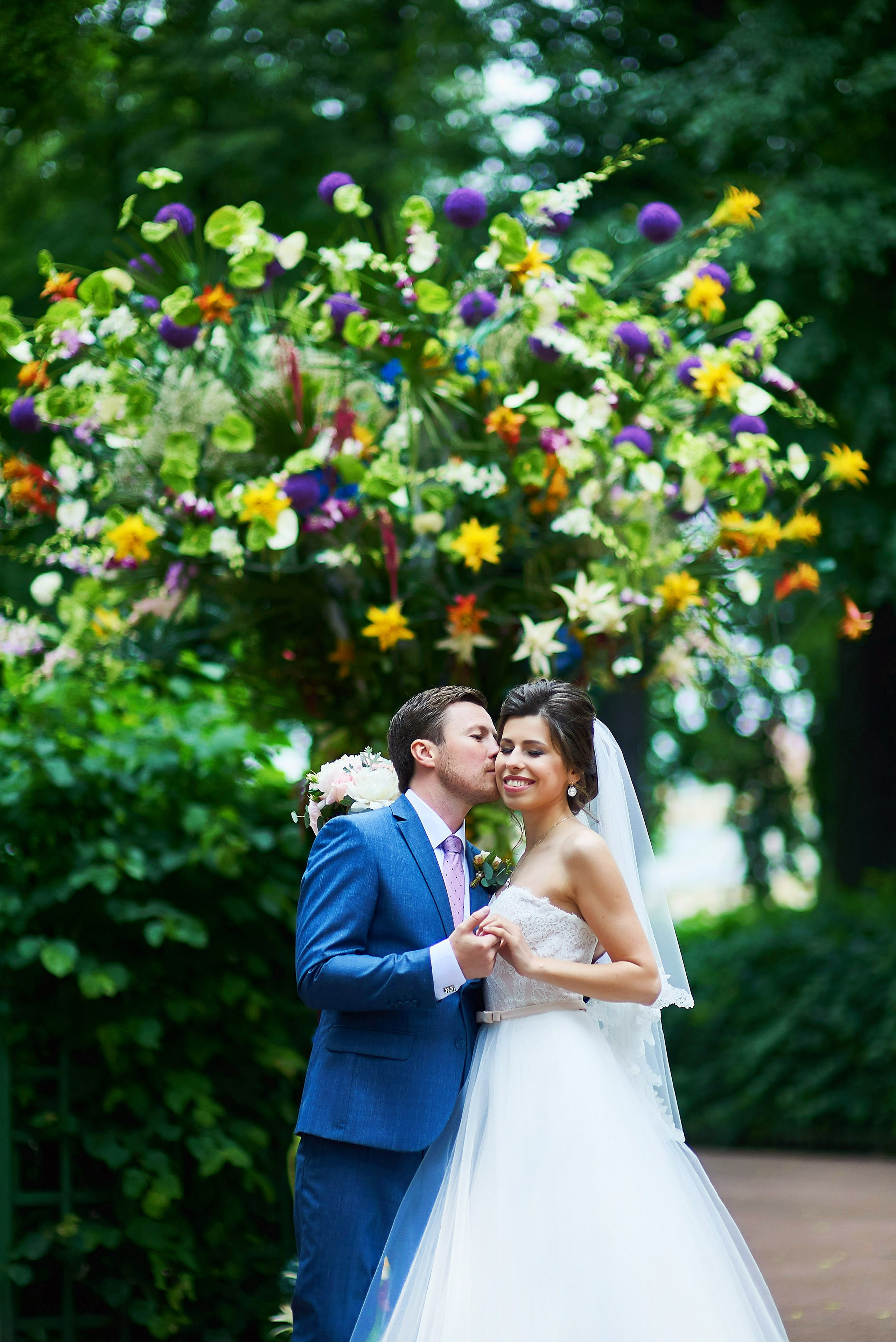 Валерия и Андрей (свадебная фотосессия в Летнем саду). Портретный, семейный и свадебный фотограф в Санкт-Петербурге и в Пушкине Ширяев Денис