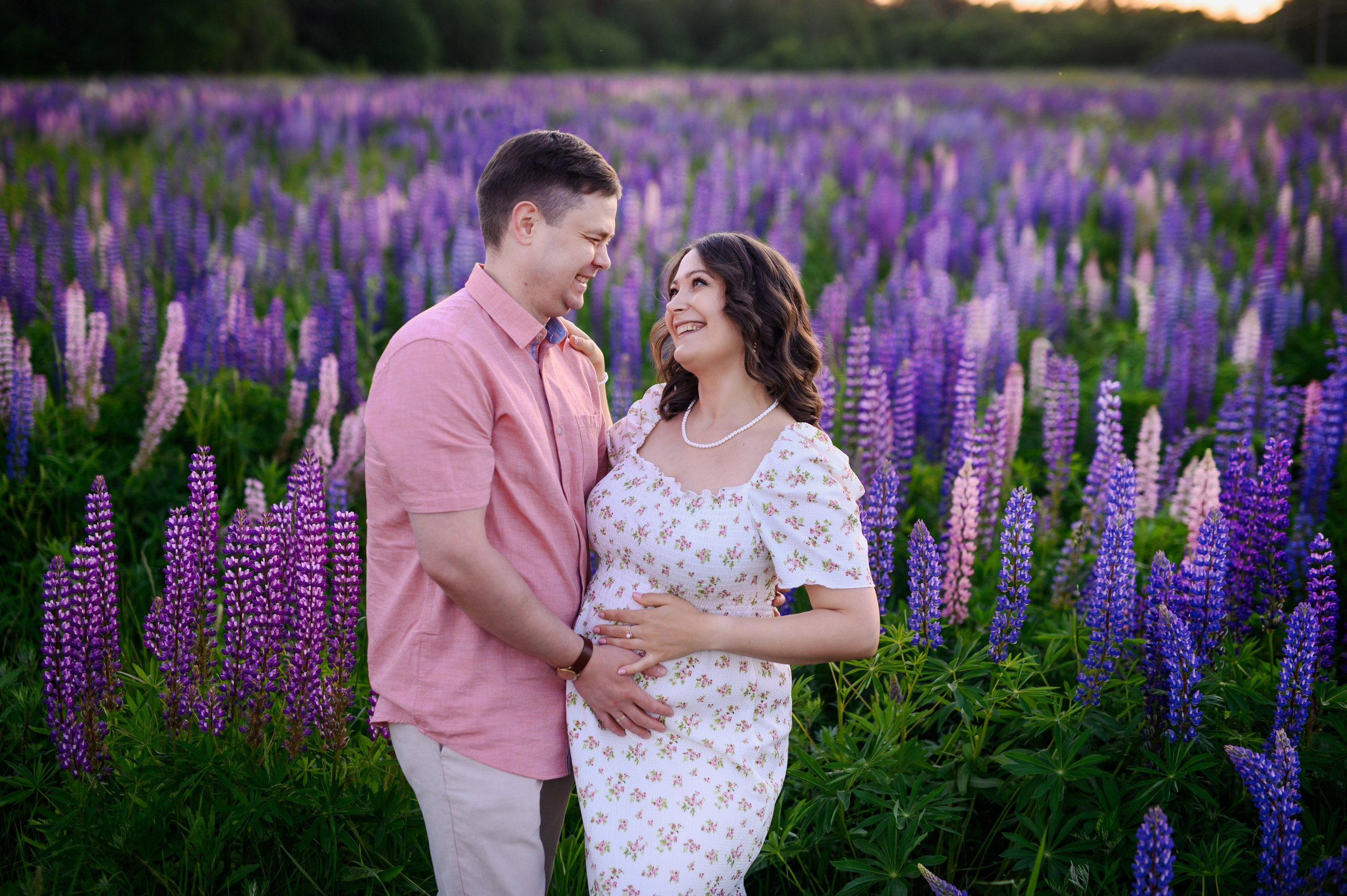 Люпиновое счастье. Портретный, семейный и свадебный фотограф в Санкт-Петербурге и в Пушкине Ширяев Денис