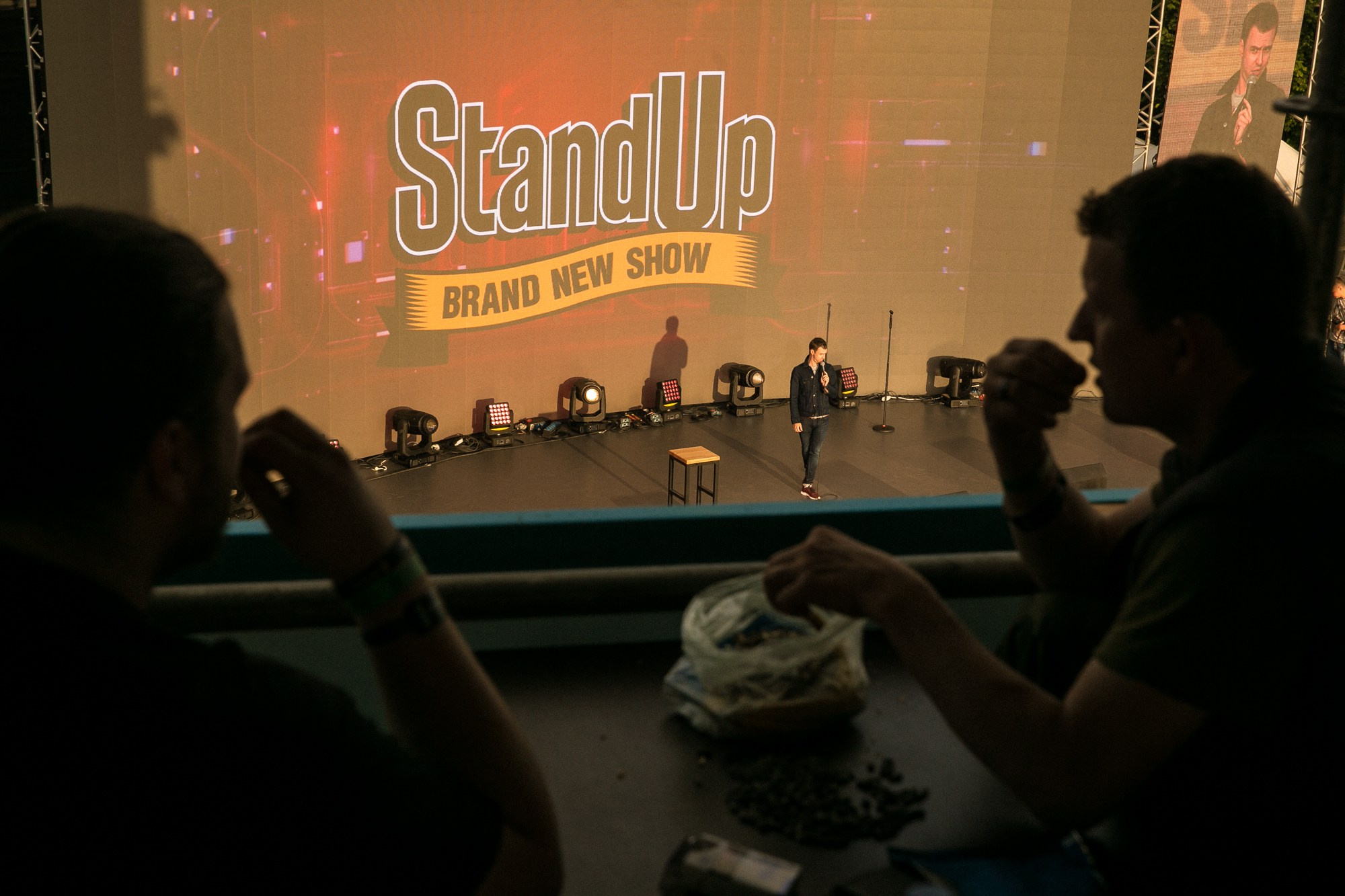 Фестиваль Вконтакте — ТНТ. Рабочая сторона — бизнес портрет и репортаж в Санкт-Петербурге