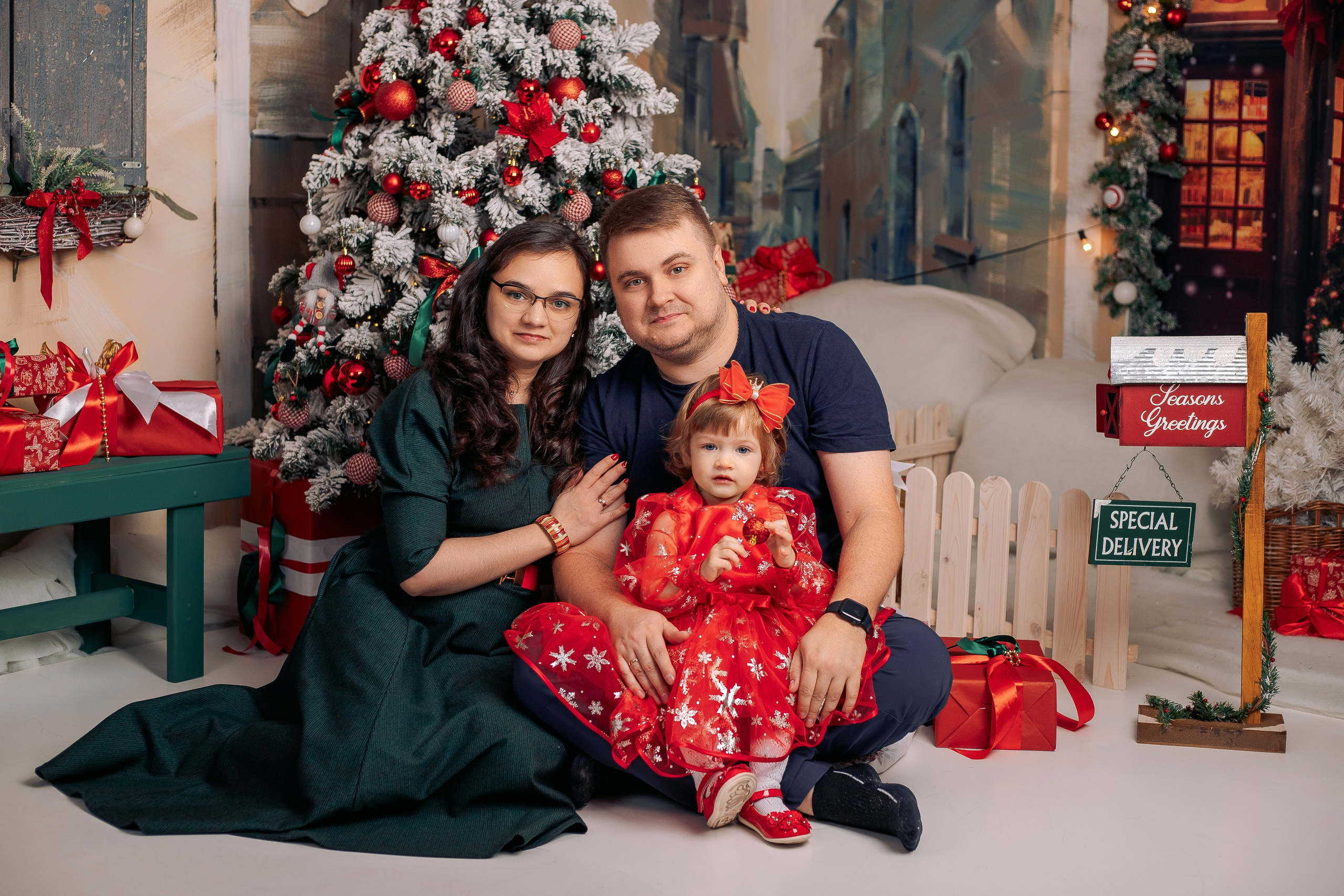 Новогодняя фотосессия фотодень спб с кроликами. Фотограф в Санкт-Петербурге, Анна Скворцова