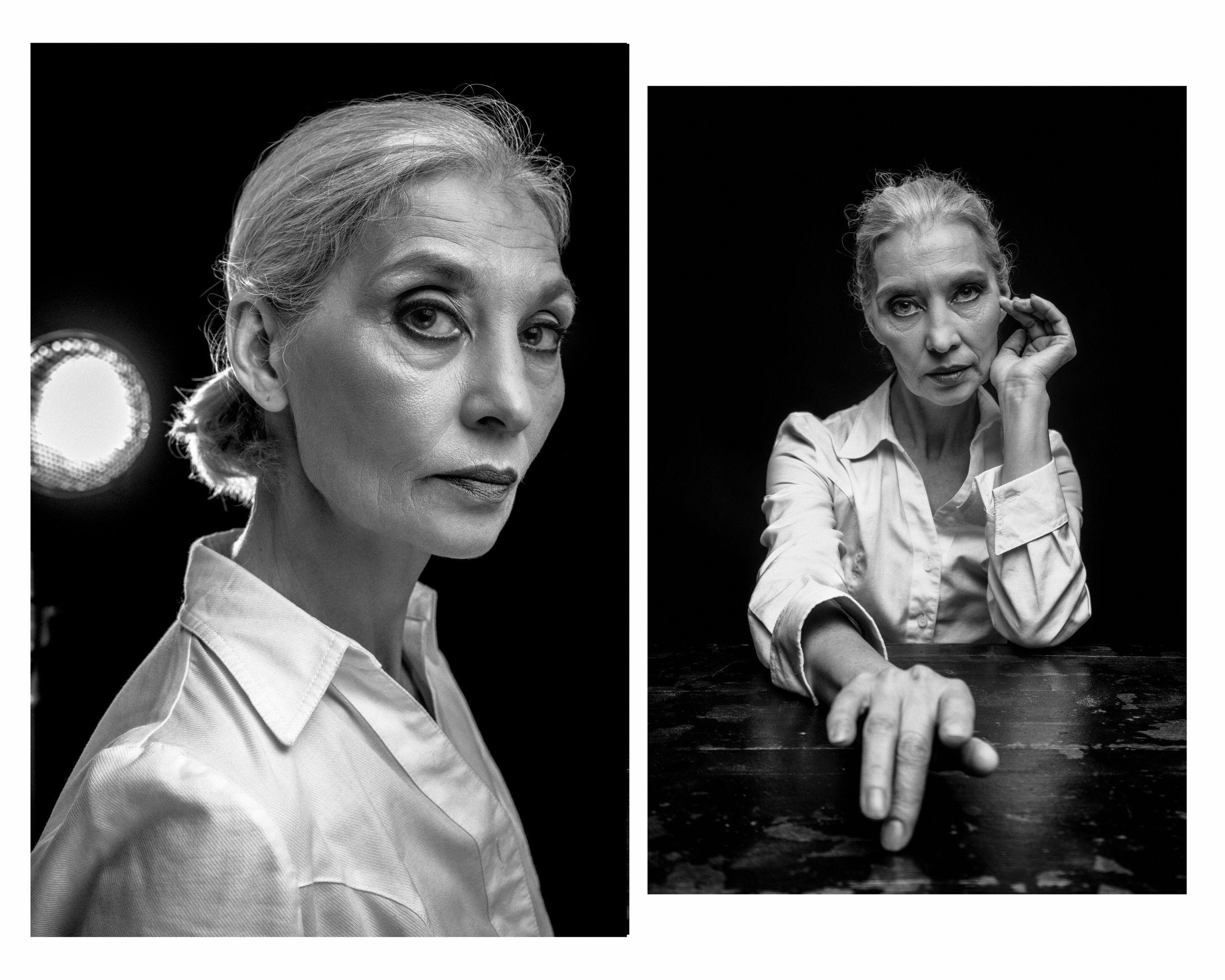 "Acting Portfolio" for aspiring film actors from a professional photographer in the film industry. Dubai, Moscow. Portrait photographer Moscow, UAE, Oleg Koshmarov