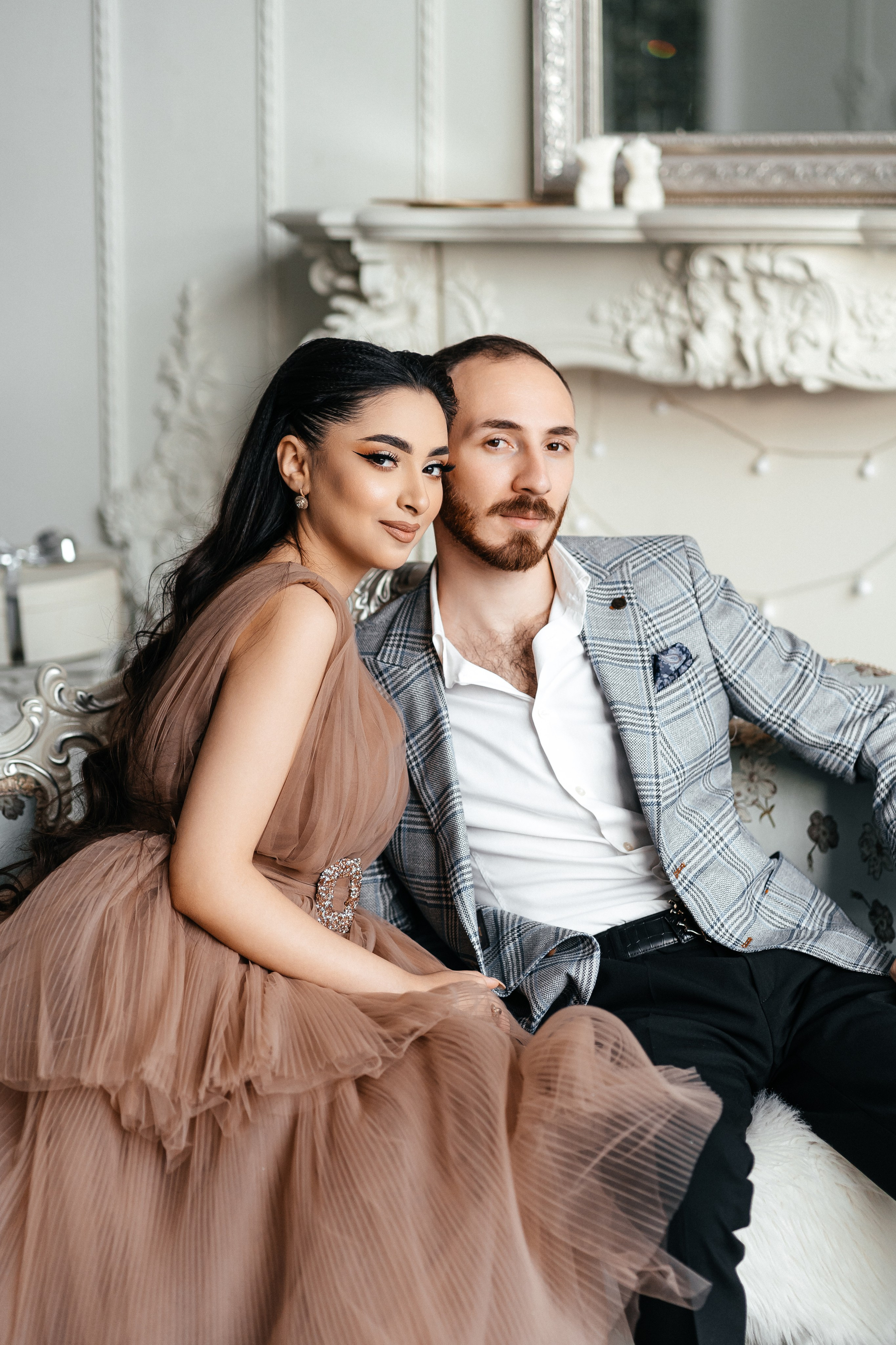 Свадебная фотосессия в студии. Фотограф Ким Наталья в Красноярске