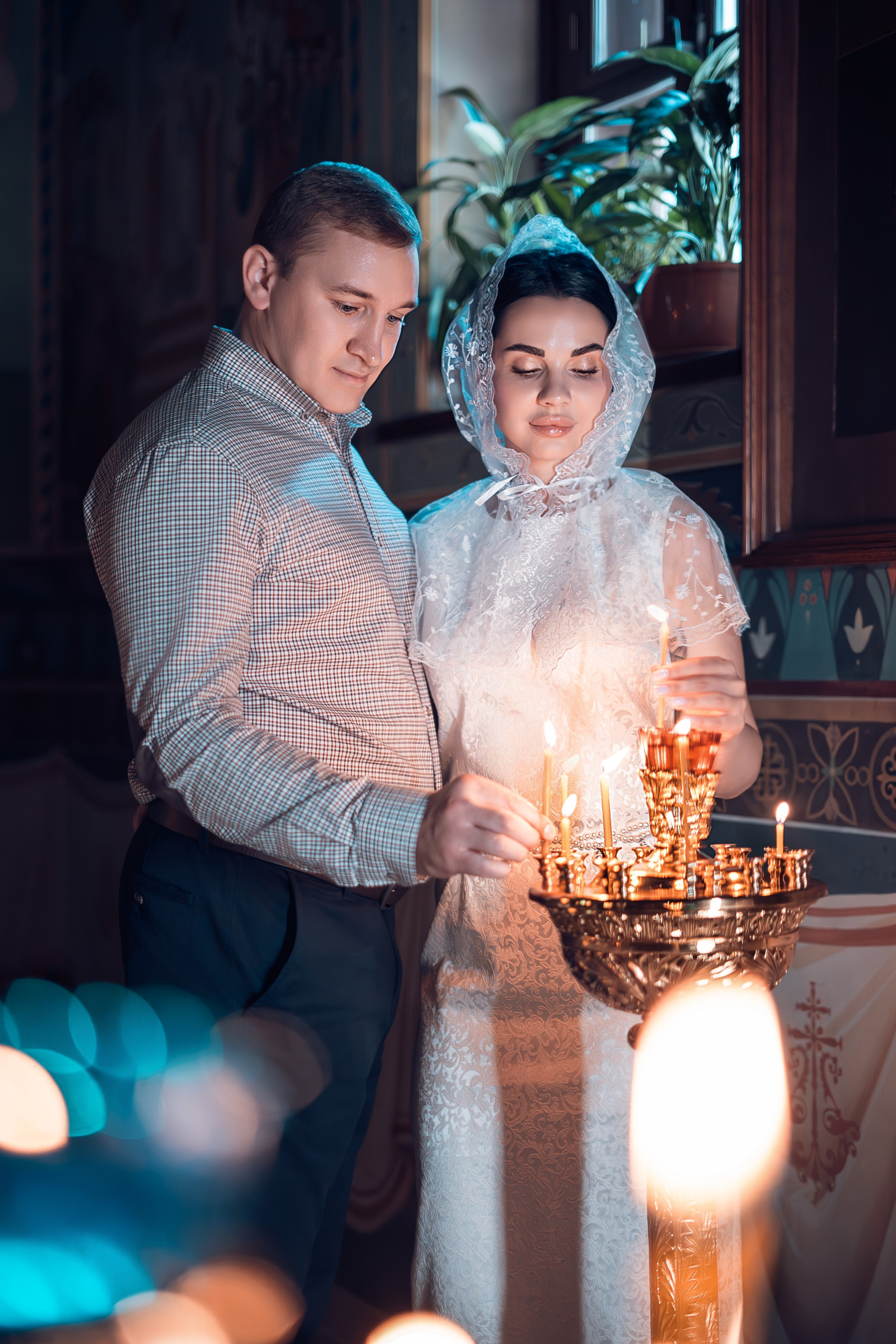 Таинство Венчания Екатерины и Антона