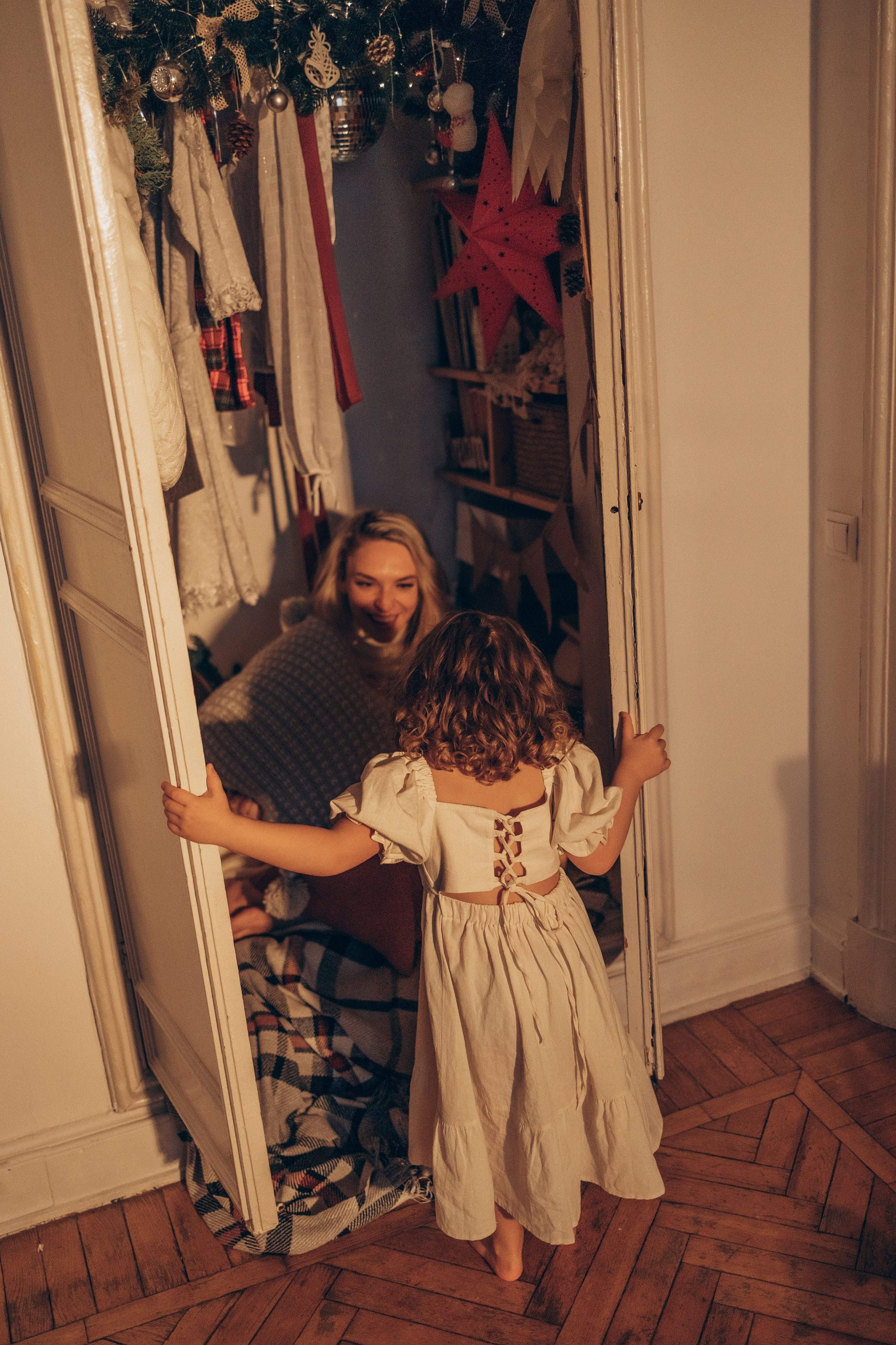 Семейная новогодняя фотосессия. Семейный фотограф в Москве Бунина Маргарита