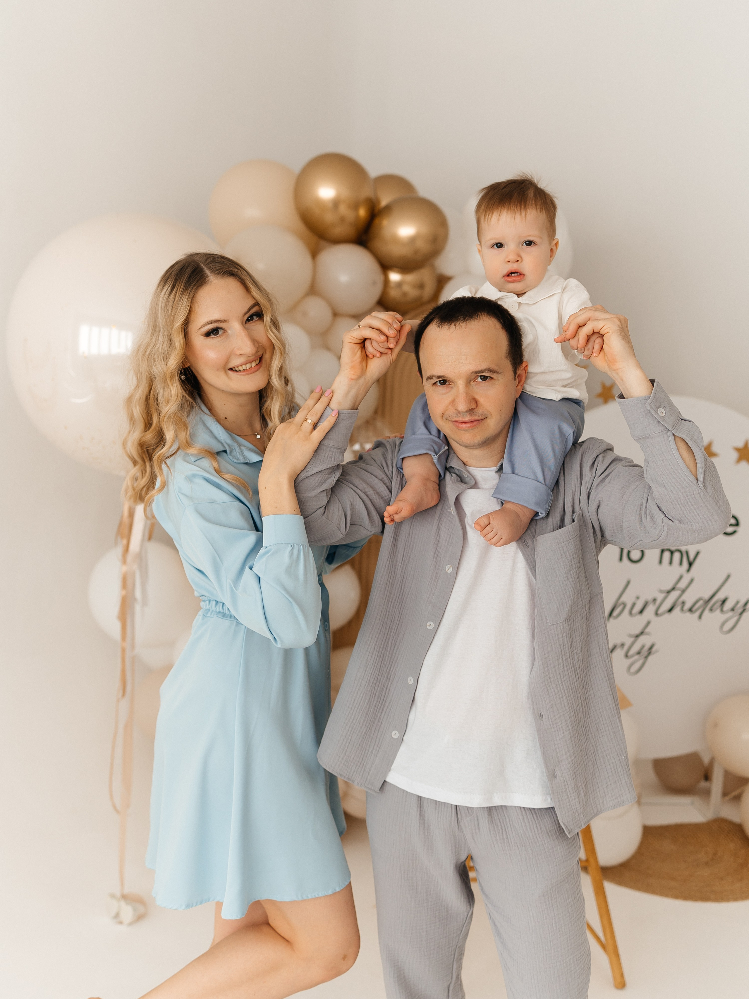 К годику Демьяна — фотостудия «My kitten». Семейный фотограф в Краснодаре Храмова Анна