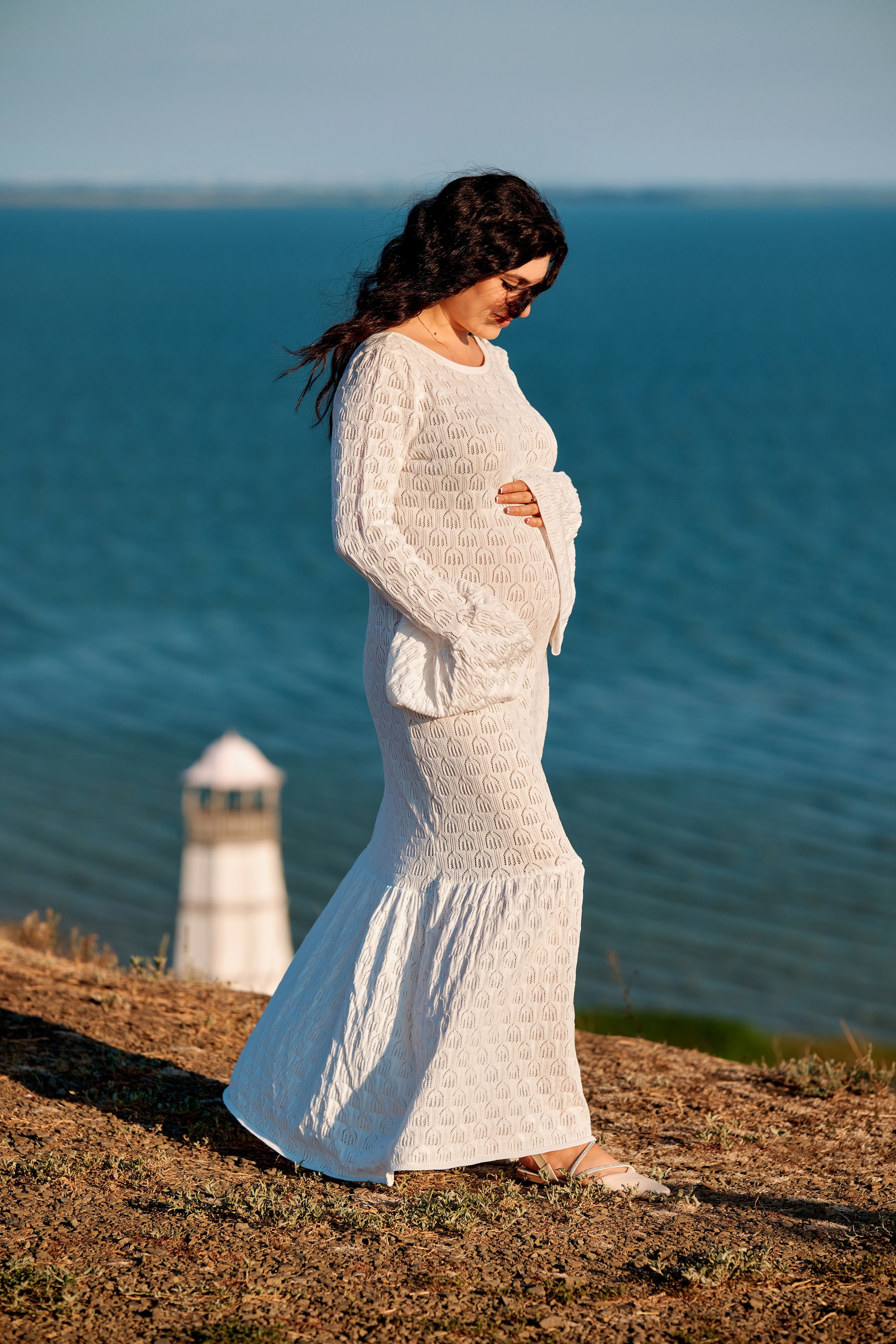 Гендер съемка. Маяк Мержаново. Фотограф Таганрог Анна Трайжон