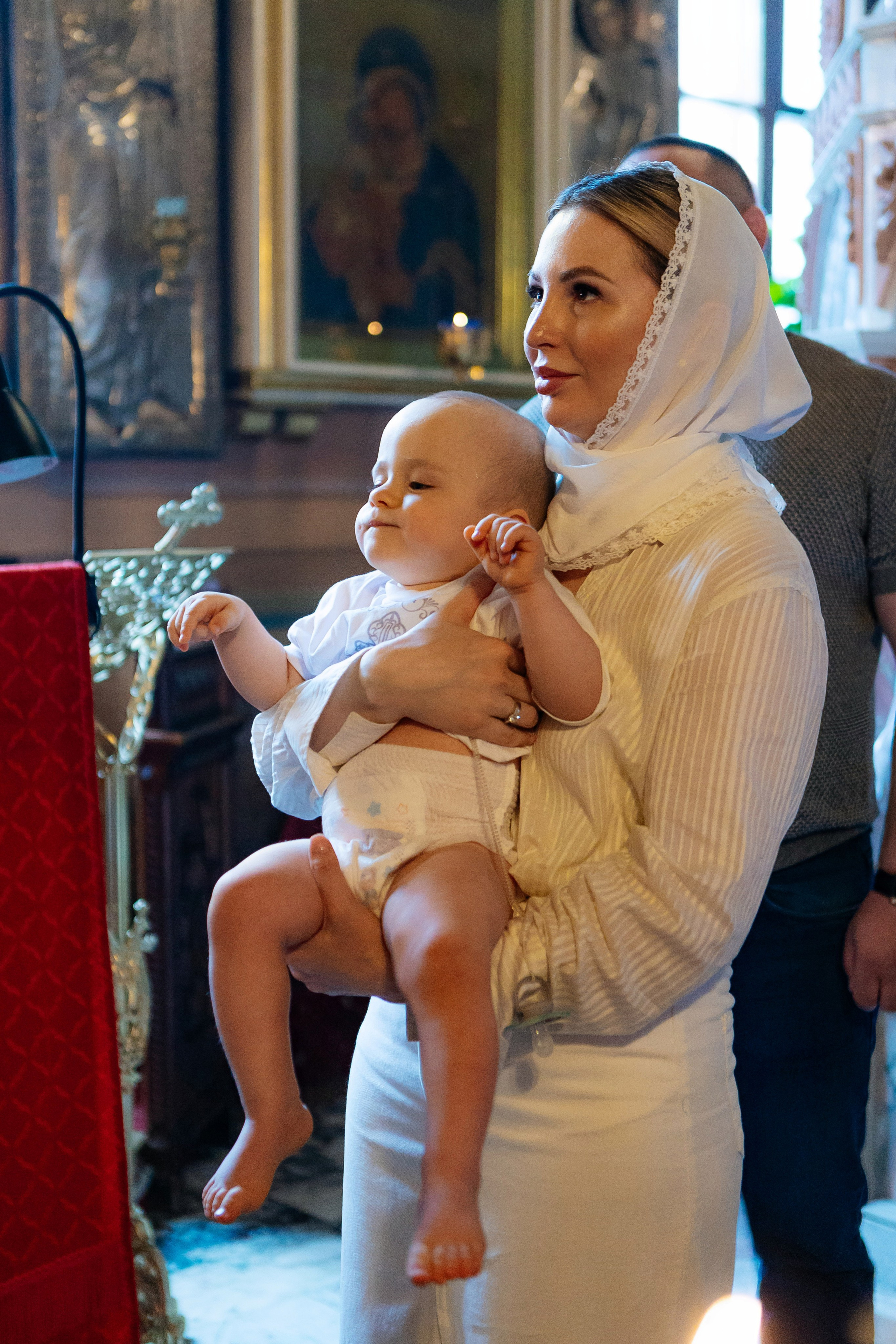 Крещение Даниила. Семейный и детский фотограф в Москве Александра Мак