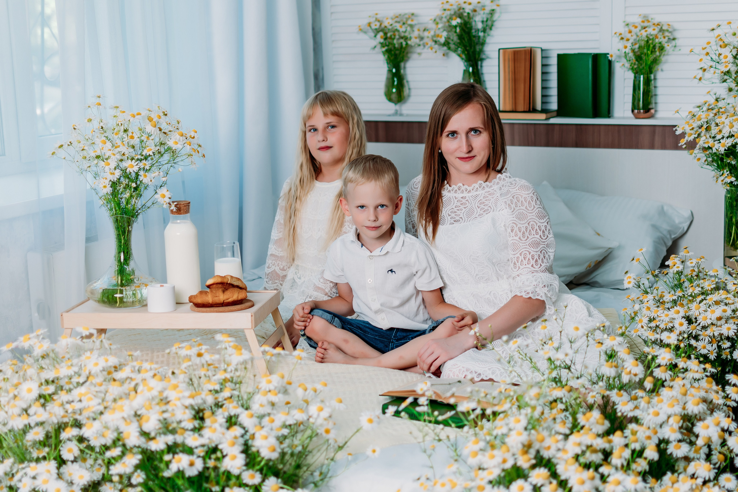 Кристина, Миша и Вика. Фотограф Алёна Царькова. Киселевск