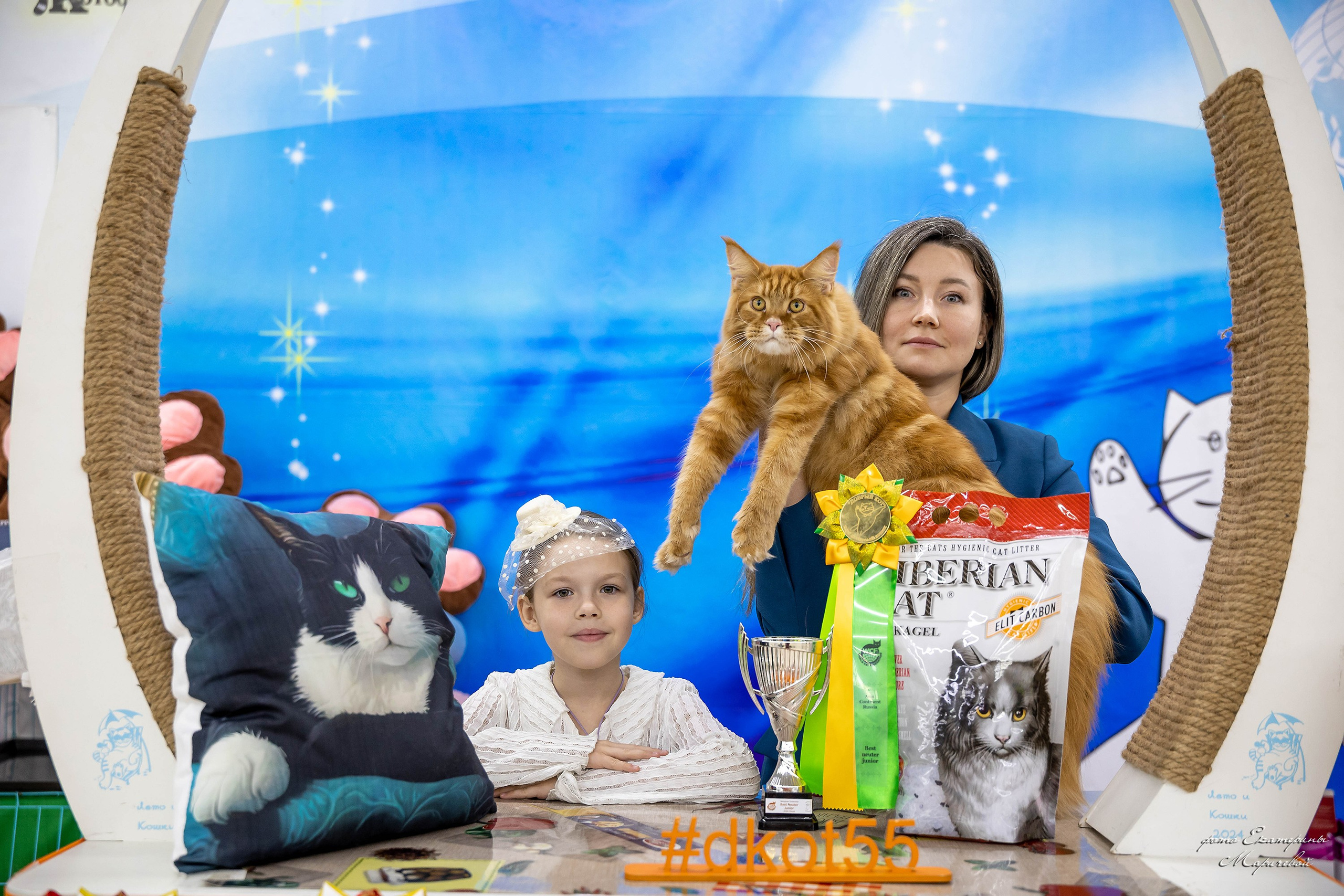 11–12 апреля — Интершоу — «Звездная Галактика Доброго Кота». Работаю со стендом. Фотограф-анималист в Омске Екатерина Маричева